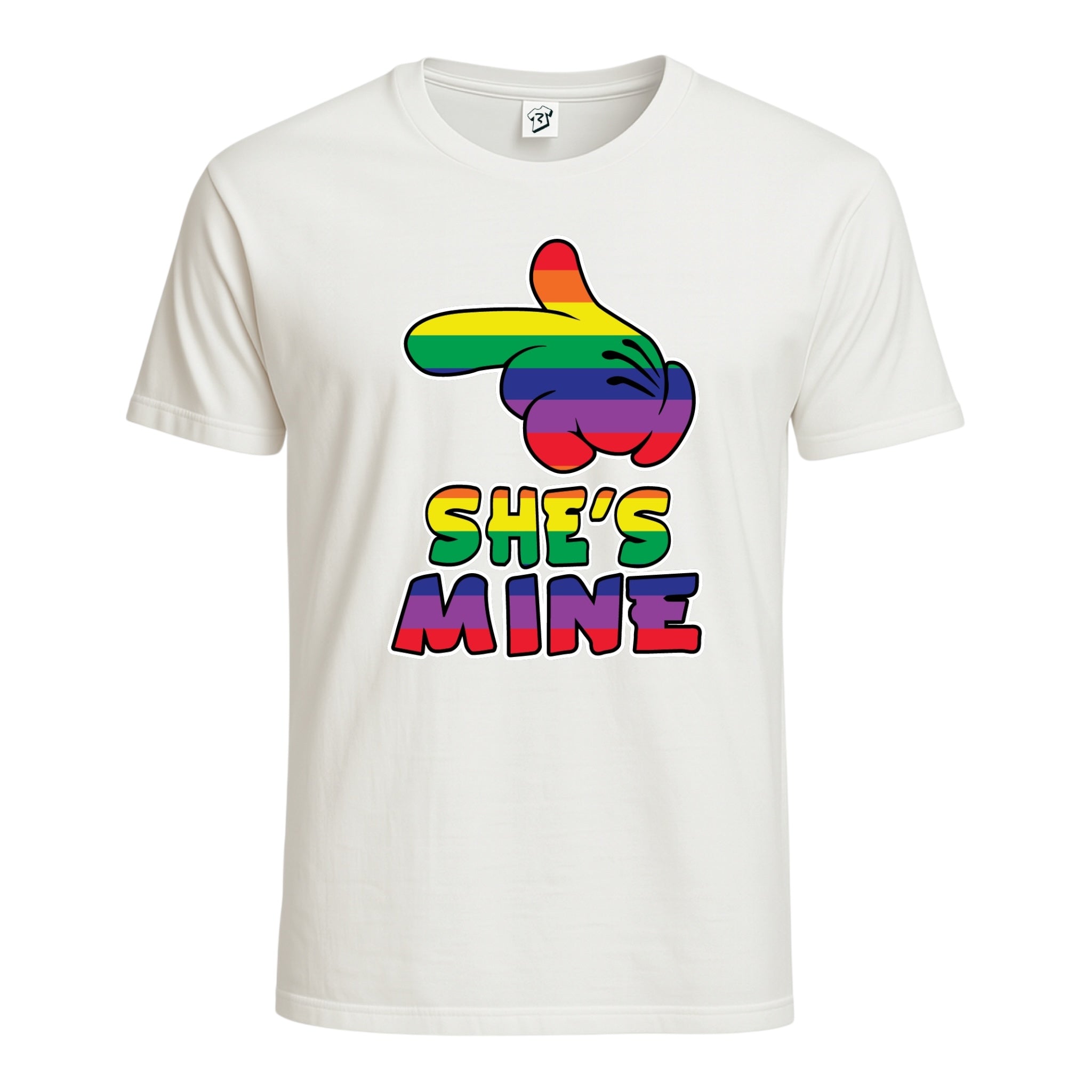 She's Mine Cotton Tee