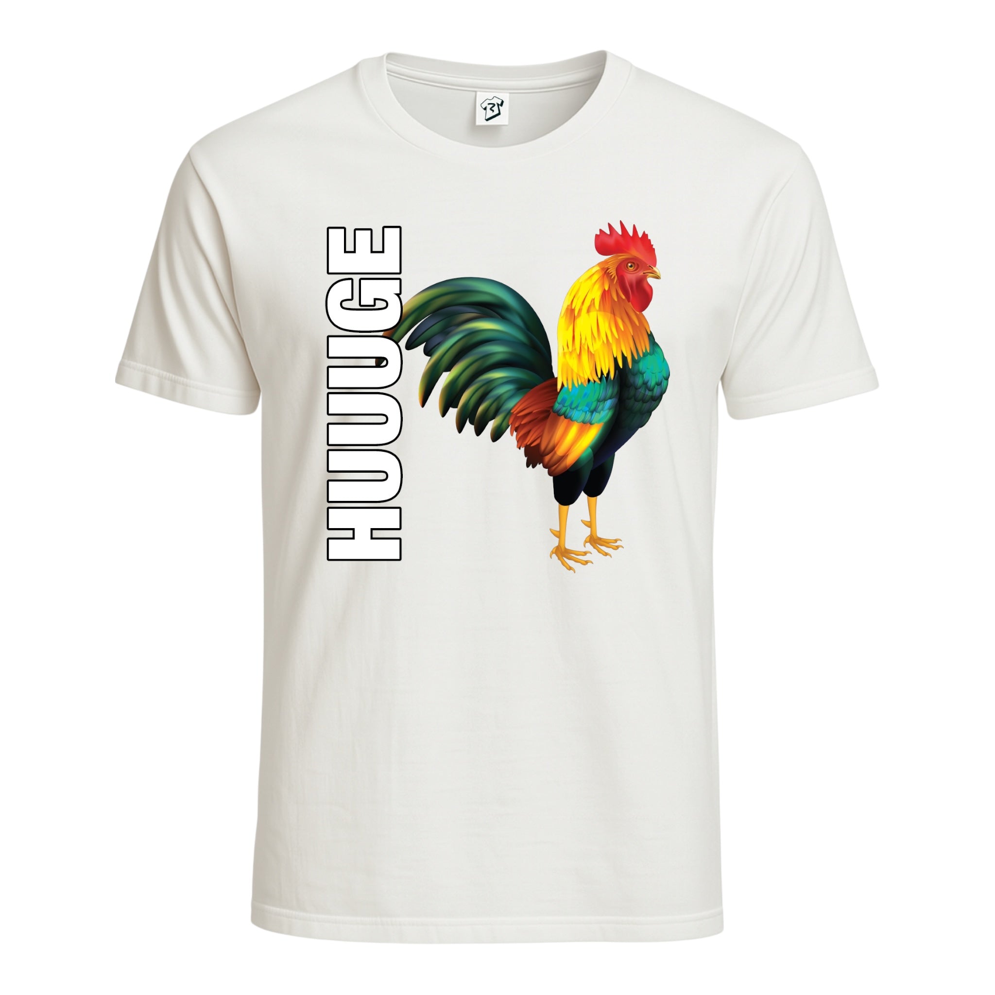 Tees Club graphic tee Huge Cock - Cotton Tee Navy Size 2XL detail