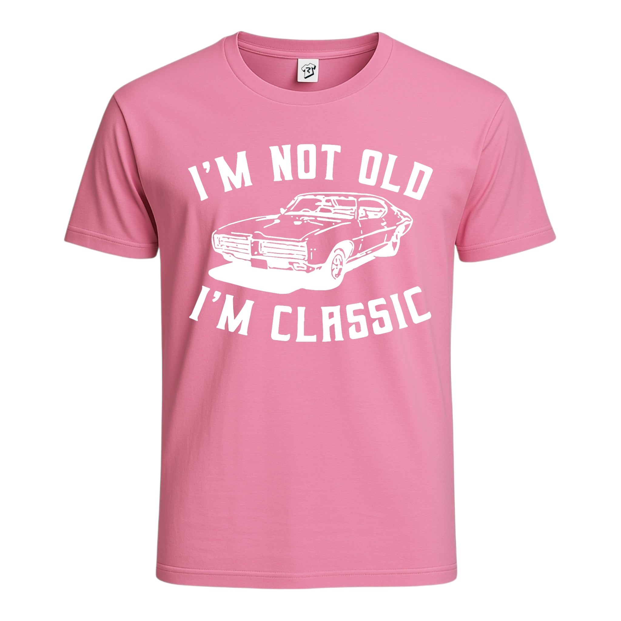 Tees Club graphic tee I'm Not Old I'm Classic - Cotton Tee Navy Size M detail