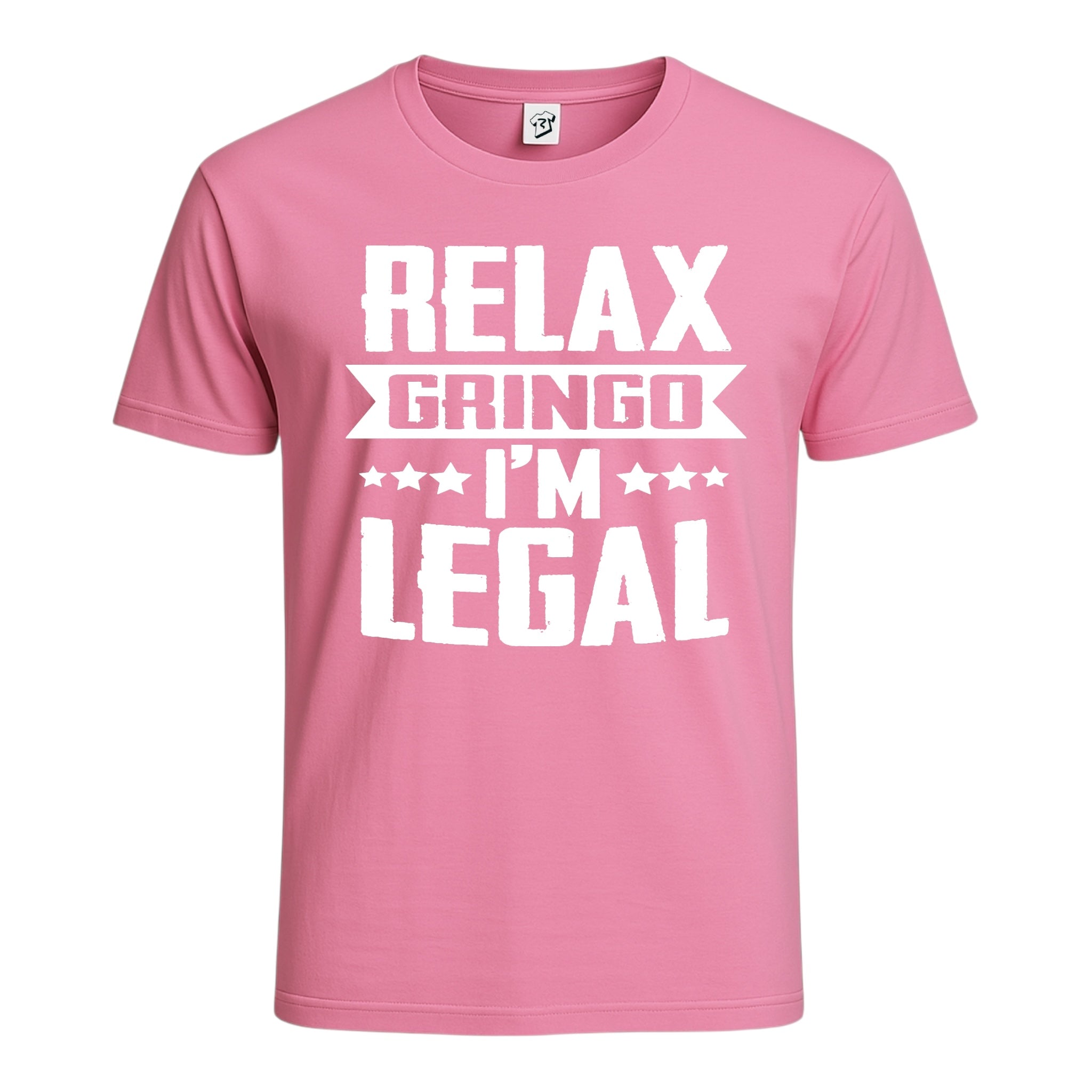 Tees Club graphic tee Relax Gringo I'm Legal - Cotton Tee Navy Size M detail