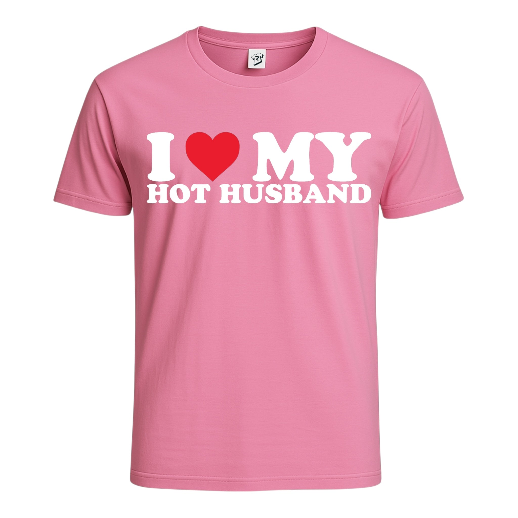 I ❤ My Hot Husband Cotton Tee