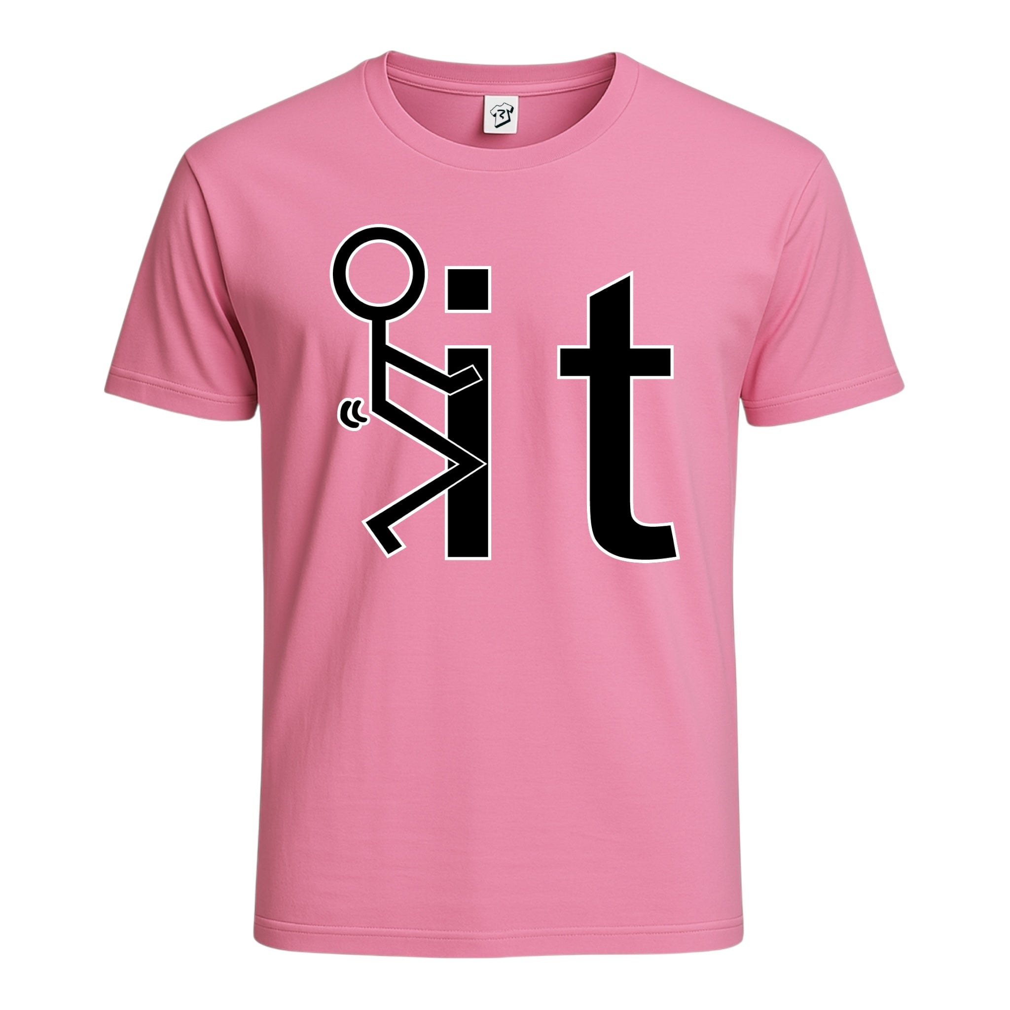 Tees Club graphic tee Fuck It - Cotton Tee Navy Size M detail