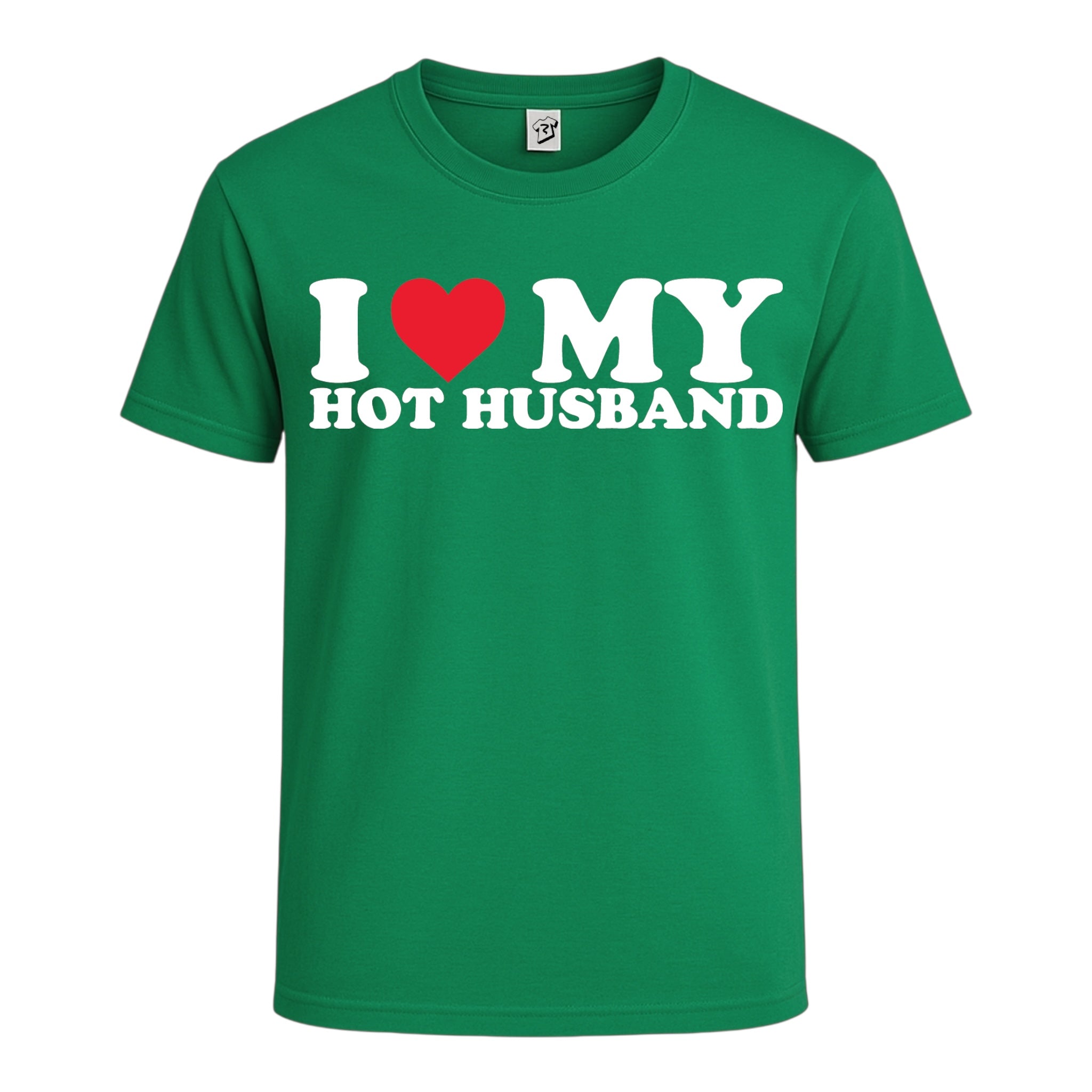 I ❤ My Hot Husband Cotton Tee
