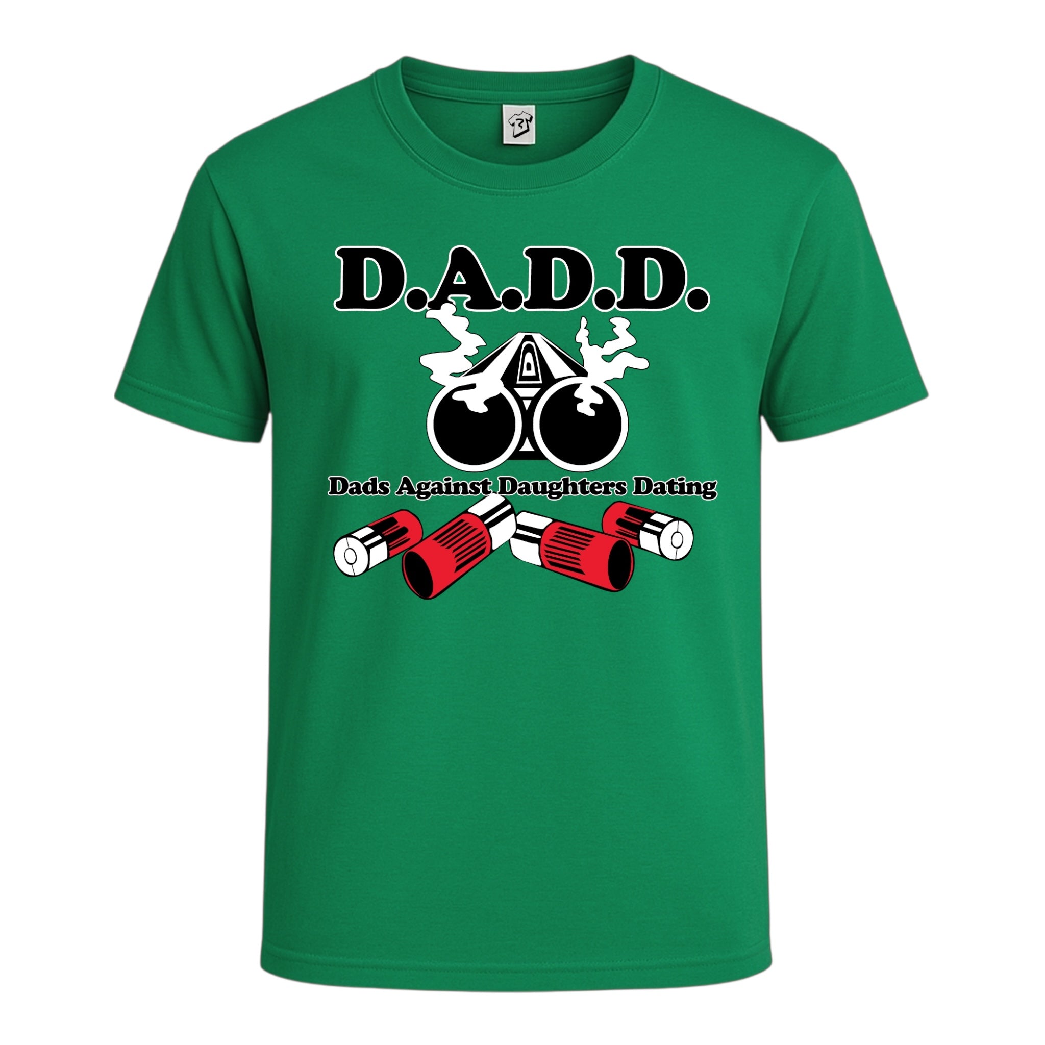 Tees Club graphic tee D.A.D.D. (Dads Against Daughter Daiting) - Cotton Tee Navy Size M detail