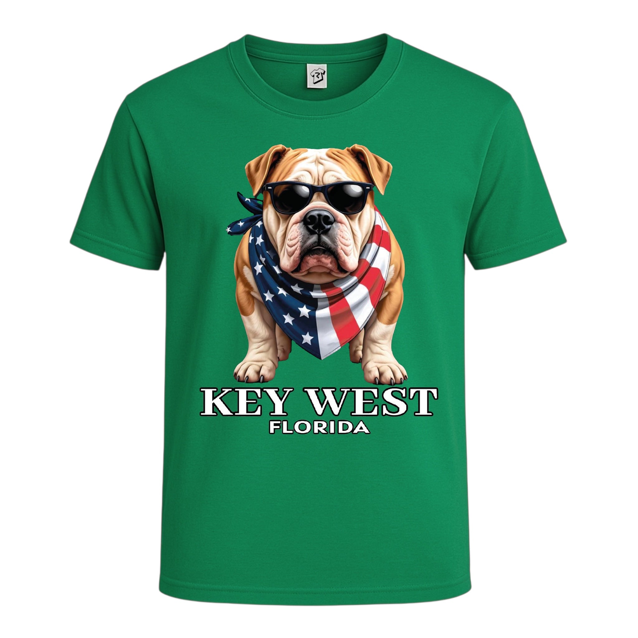 Tees Club graphic tee Bulldog KW - Cotton Tee Navy Size XL detail