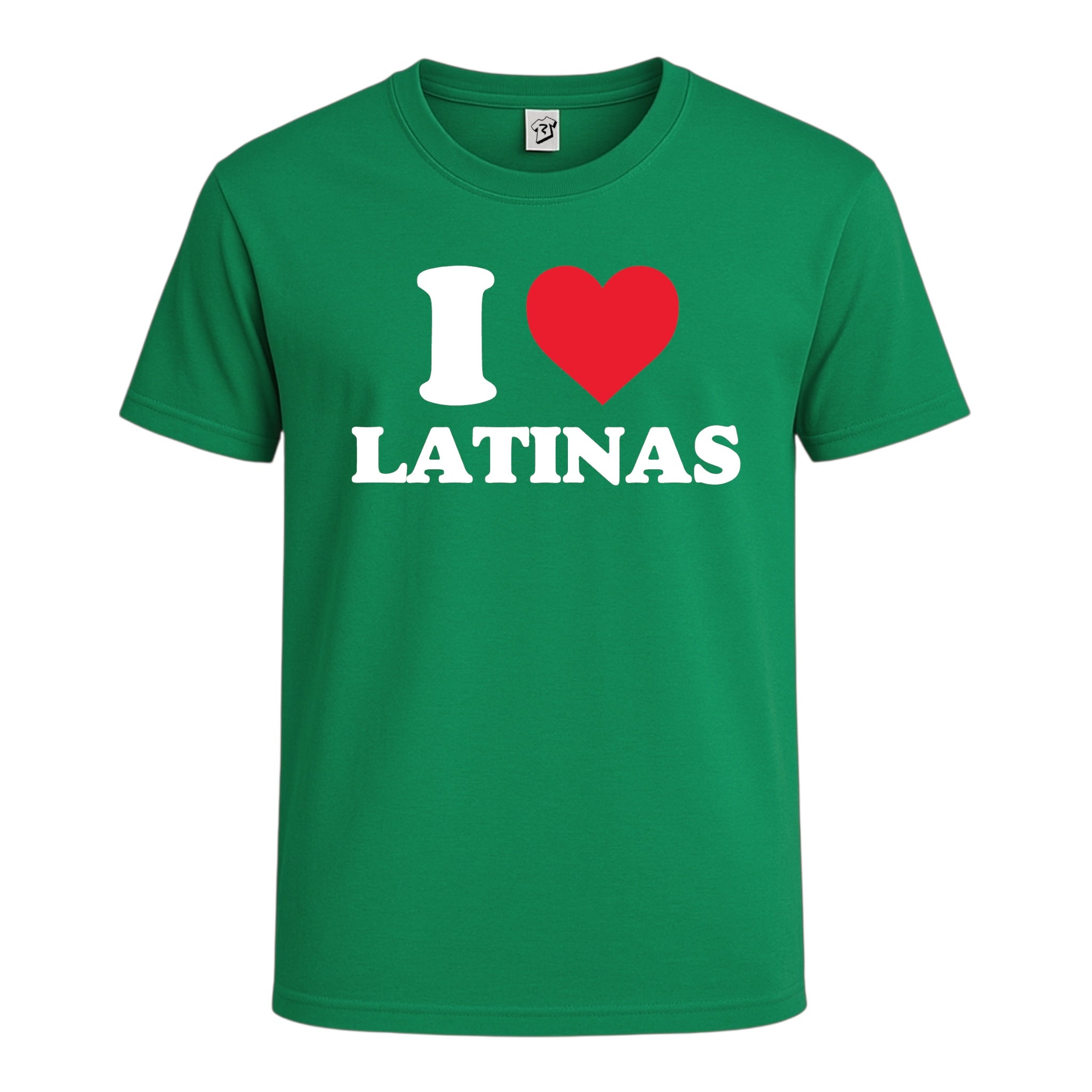 Tees Club graphic tee I Love Latinas - Cotton Tee Navy Size XL detail