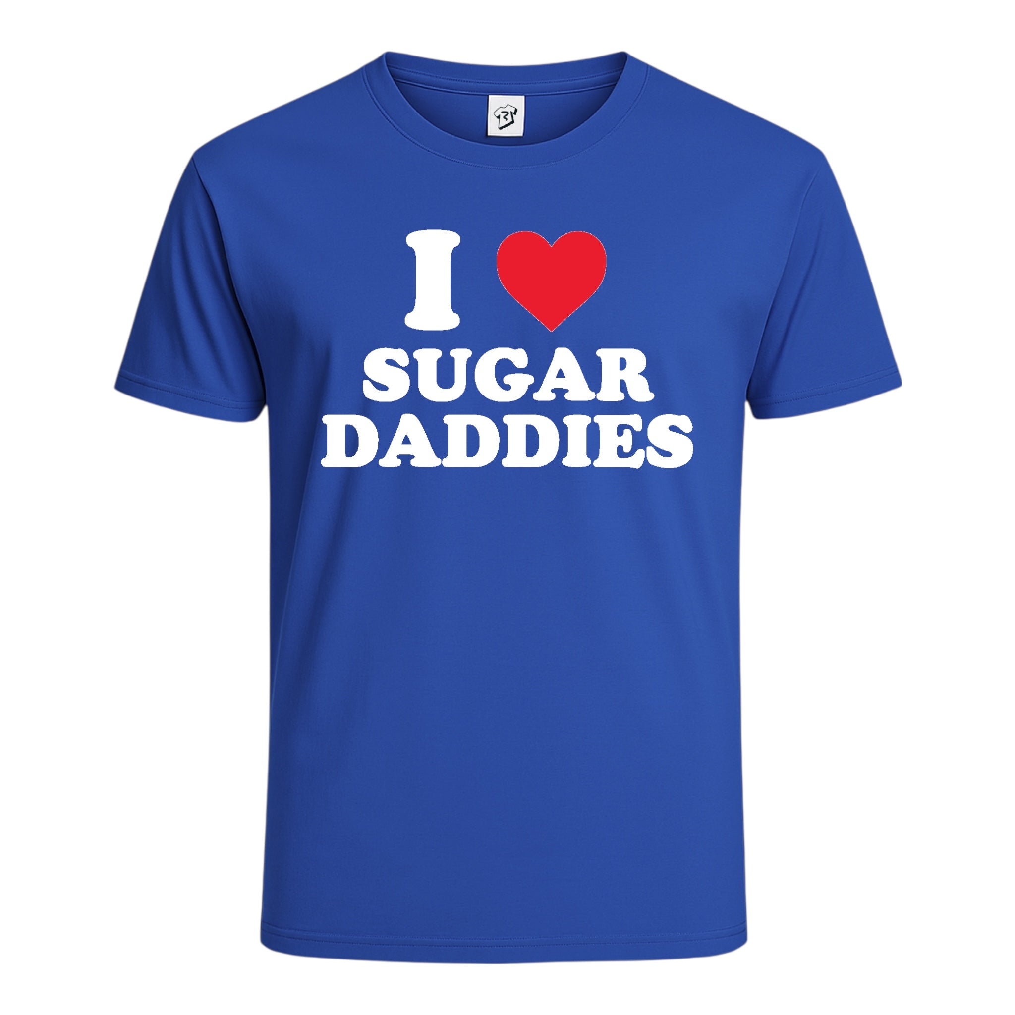 Tees Club graphic tee I Sugar Daddies - Cotton Tee Navy Size L detail