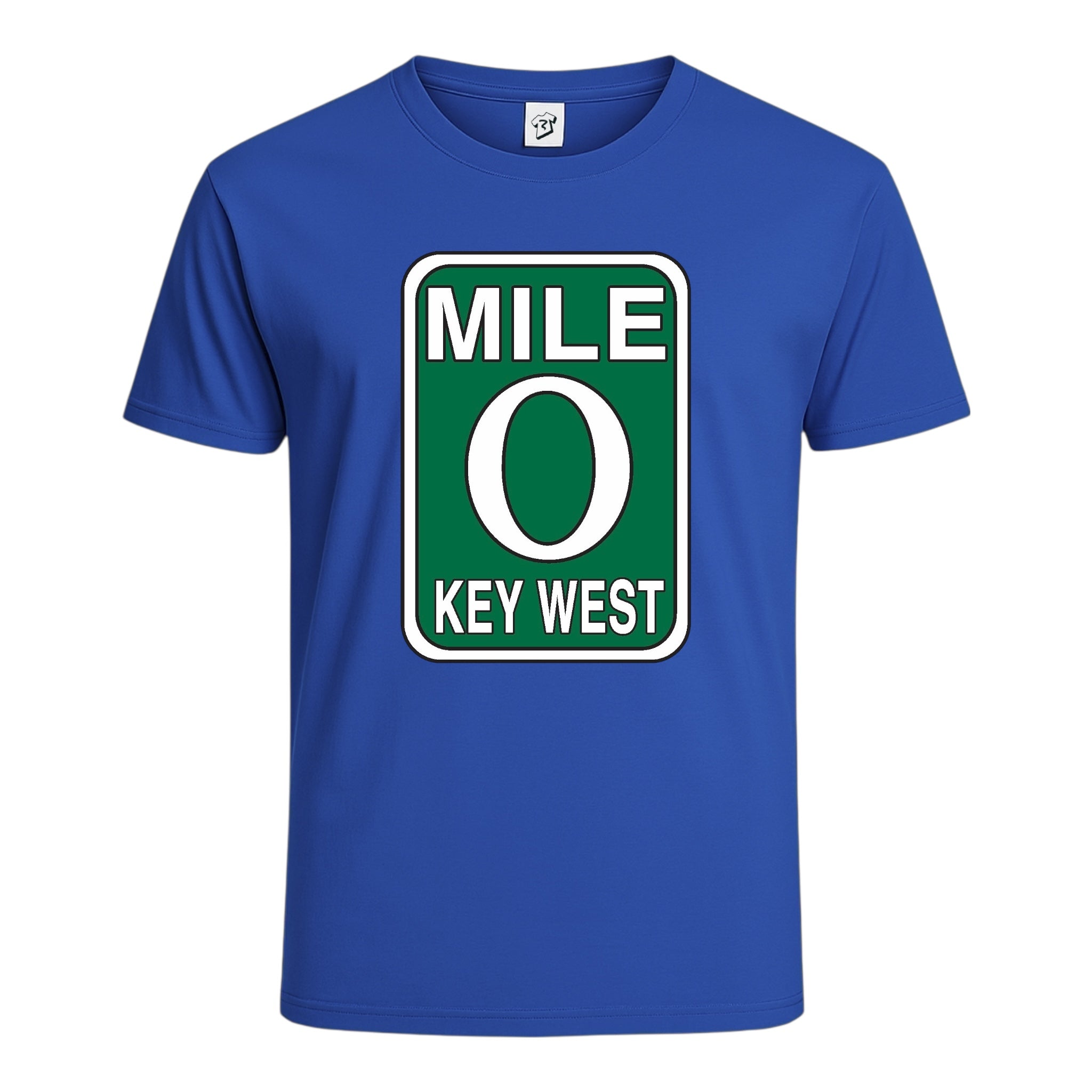 Tees Club graphic tee Mile 0 KW - Cotton Tee Navy Size XL detail