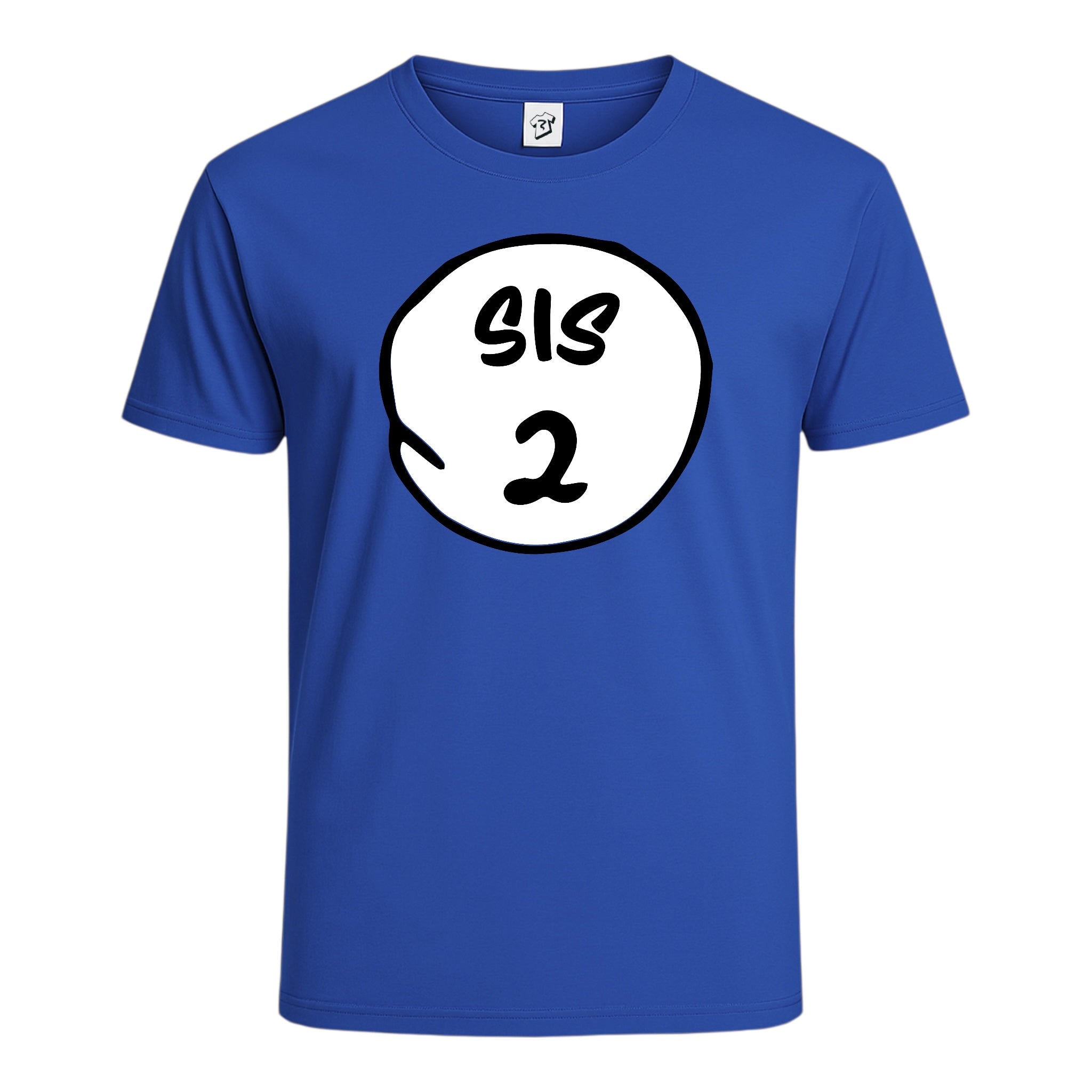 Tees Club graphic tee Sis 2 - Cotton Tee Navy Size 2XL detail