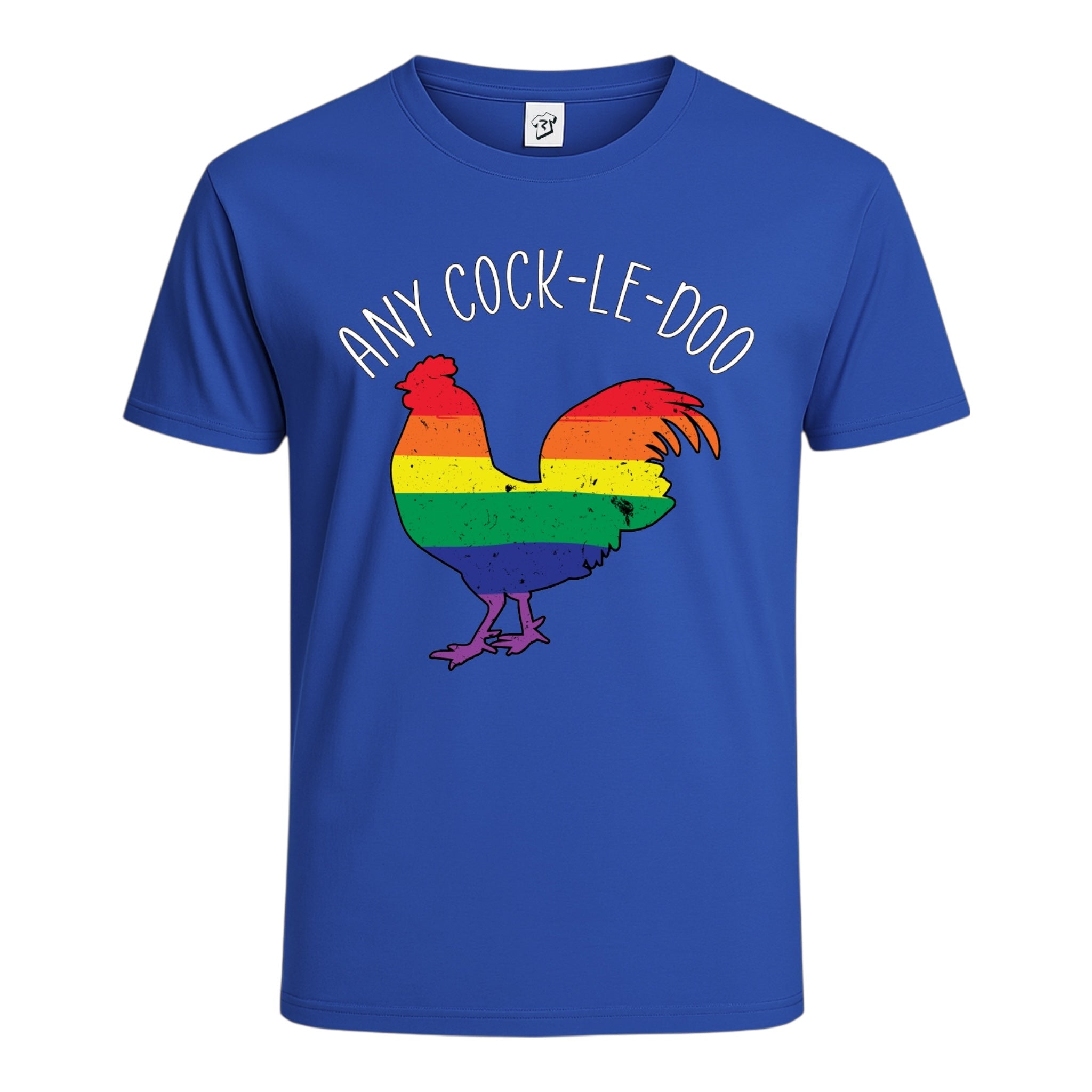 Tees Club graphic tee Any Cock I'll Do - Cotton Tee Navy Size XL detail