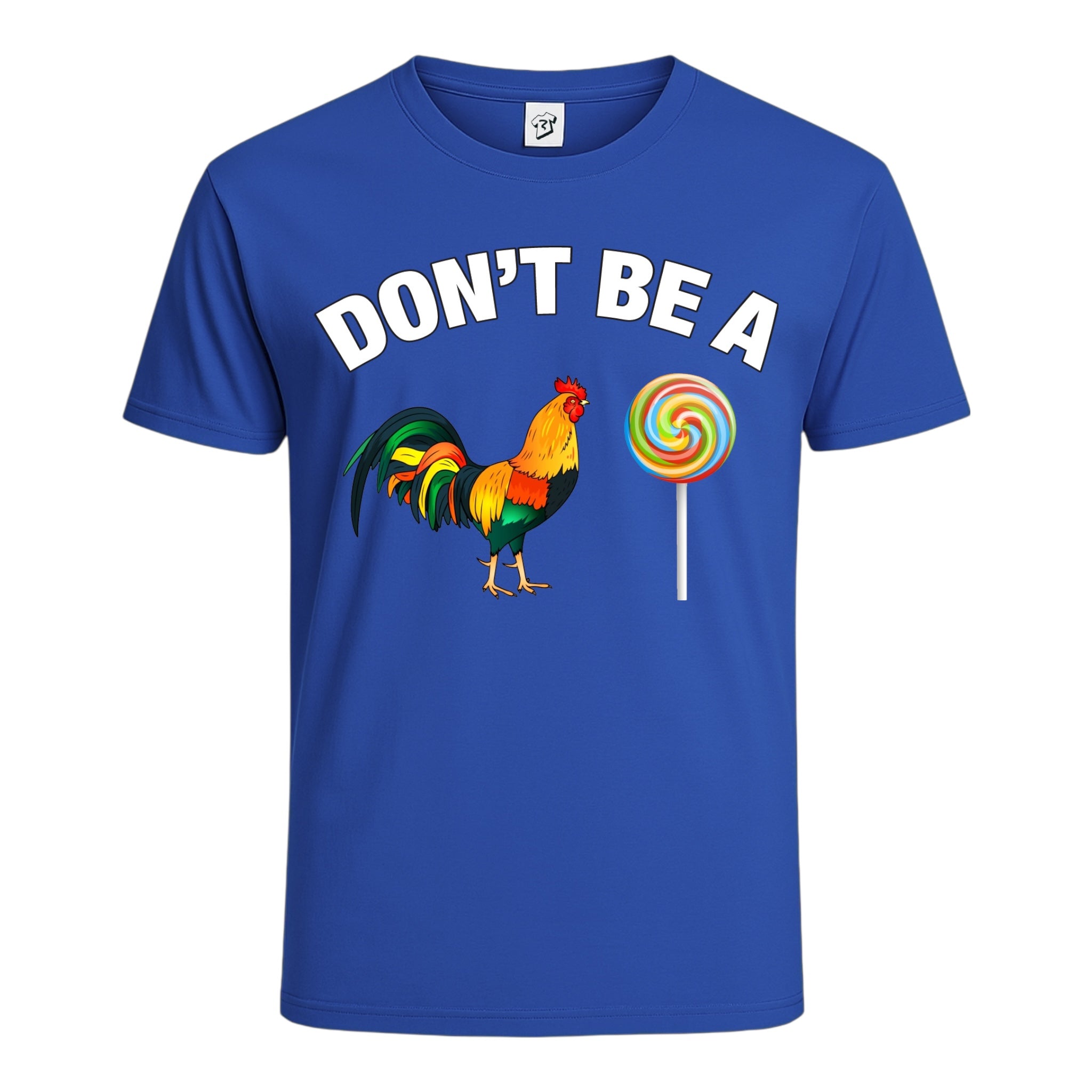 Tees Club graphic tee Don't Be a Cock Sucker - Cotton Tee Navy Size XL detail