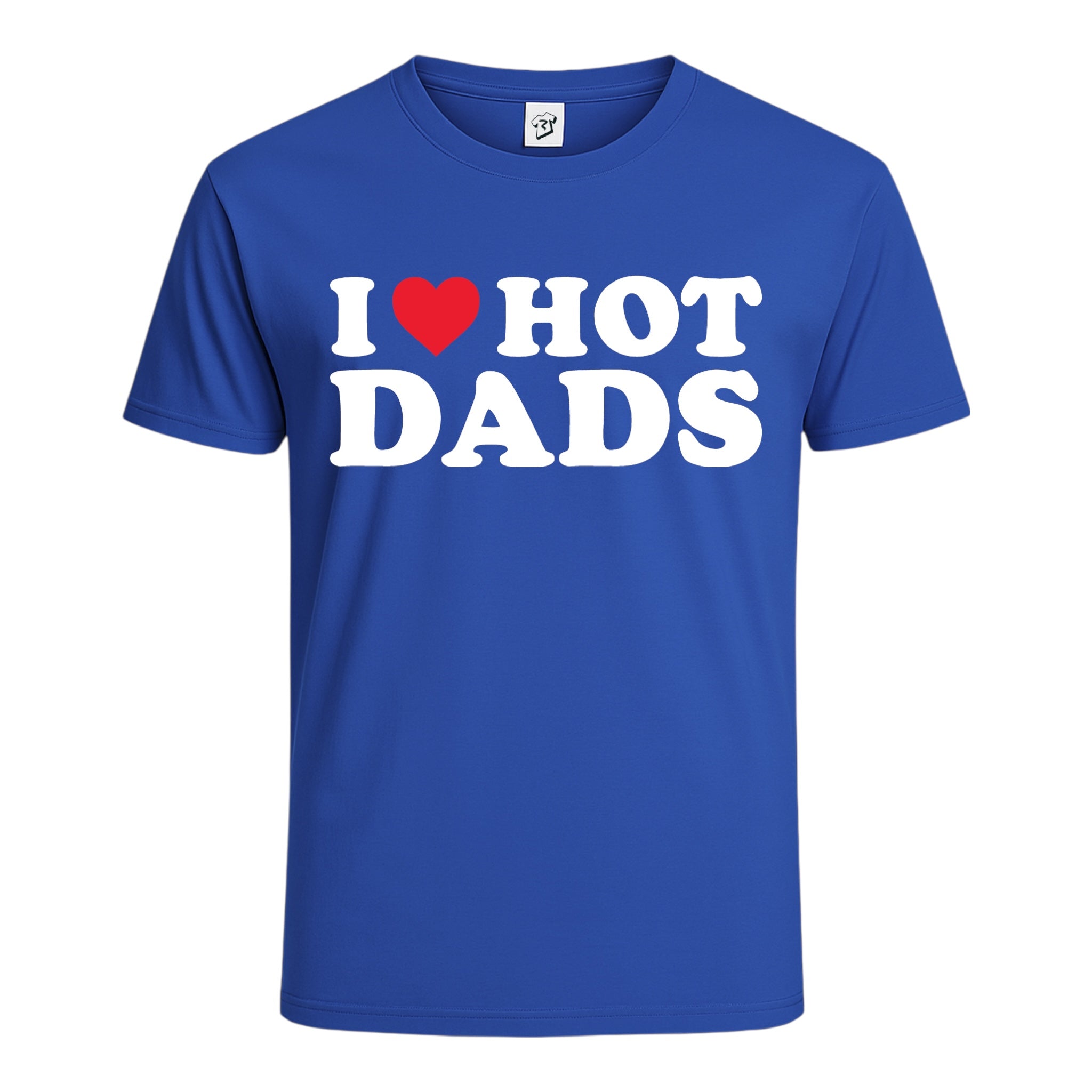 I ❤ Hot Dads Cotton Tee