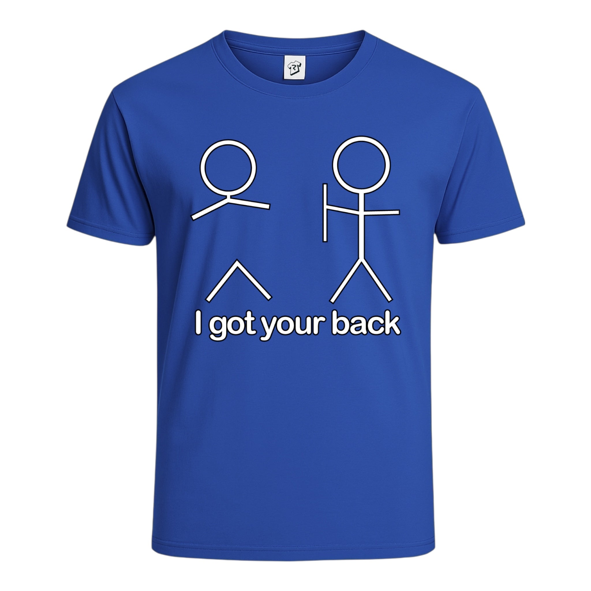 Tees Club graphic tee I Got Your Back - Cotton Tee Navy Size XL detail