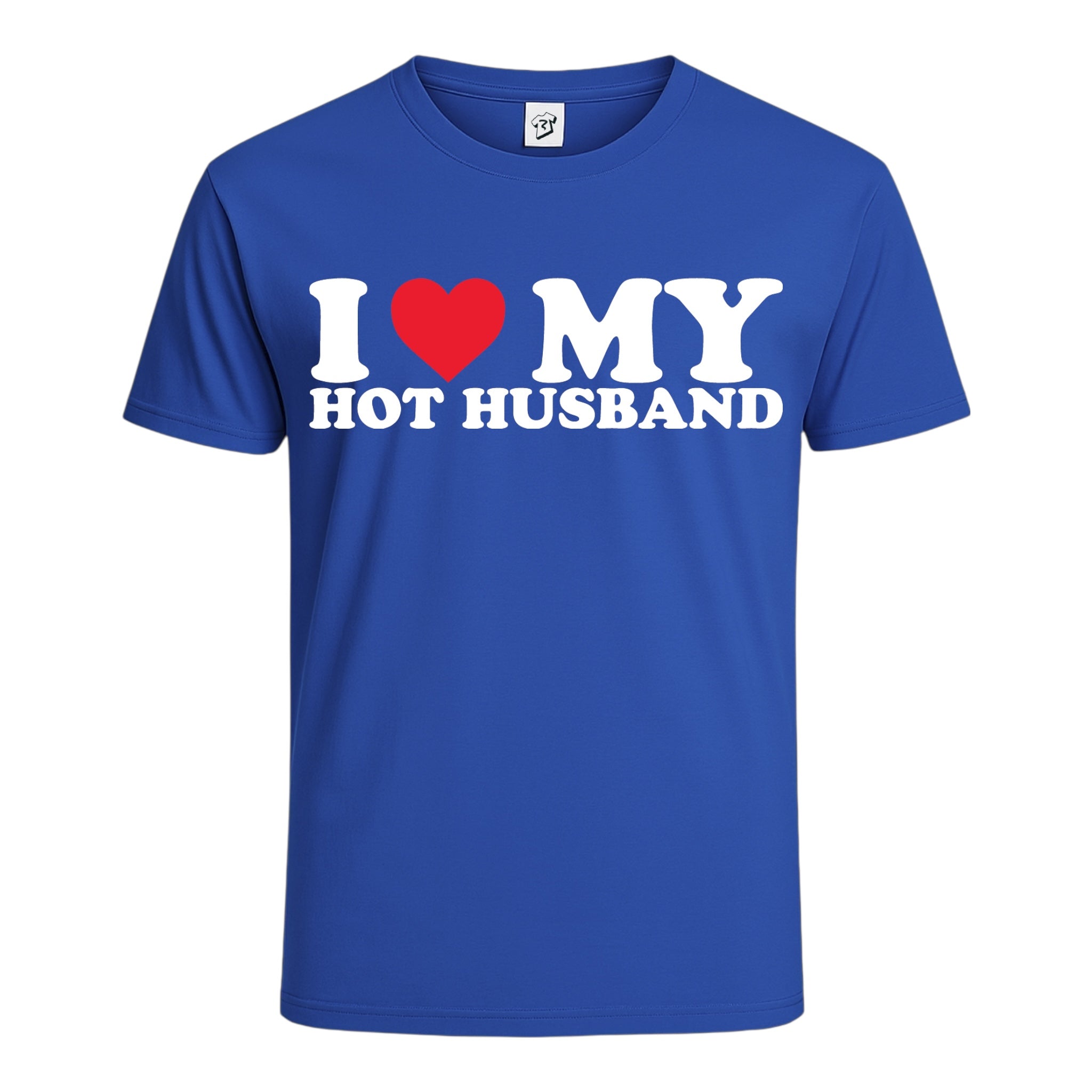 I ❤ My Hot Husband Cotton Tee