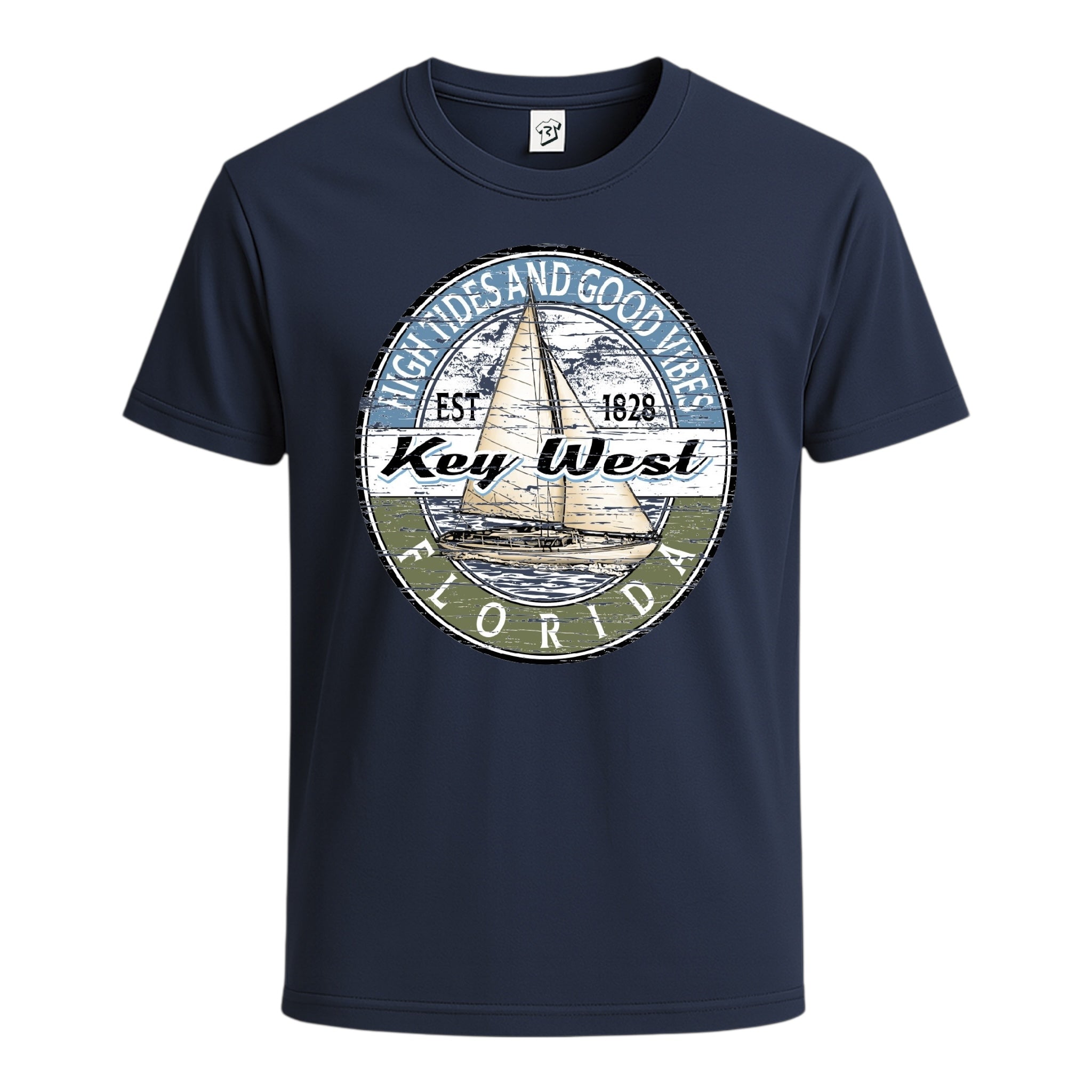 Sail Boat KW Cotton Tee