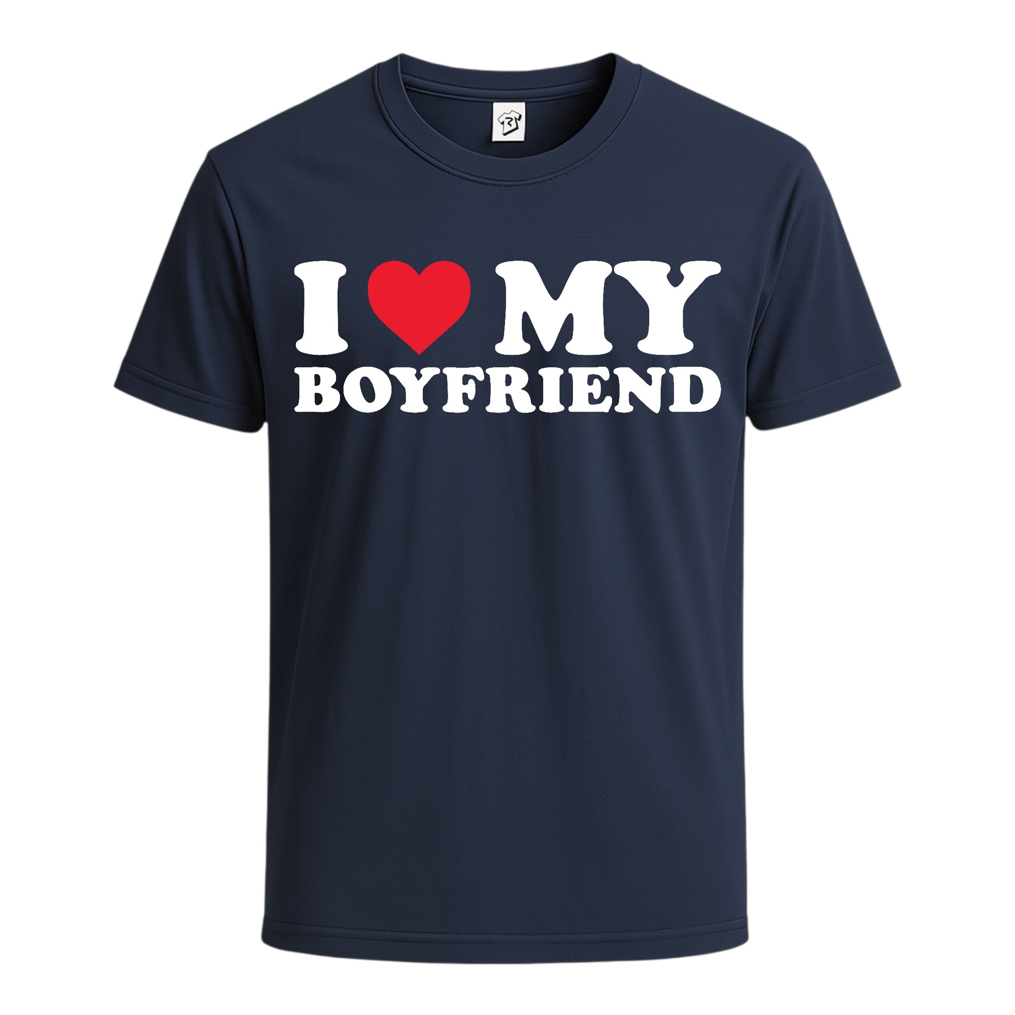 I ❤ My Boyfriend Cotton Tee
