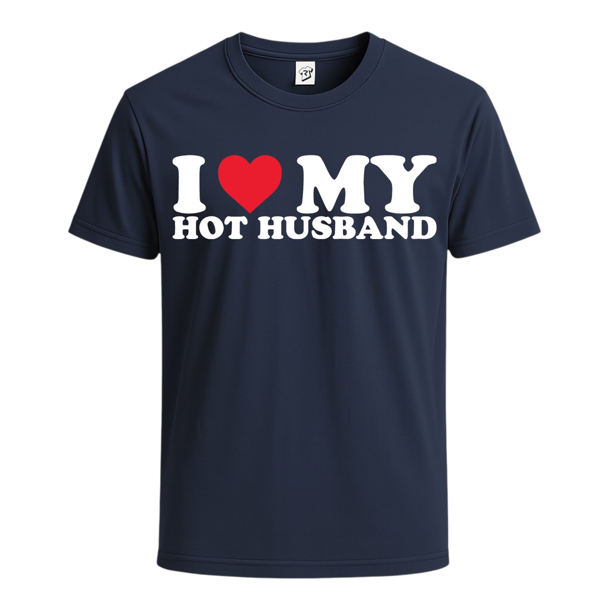 I ❤ My Hot Husband Cotton Tee