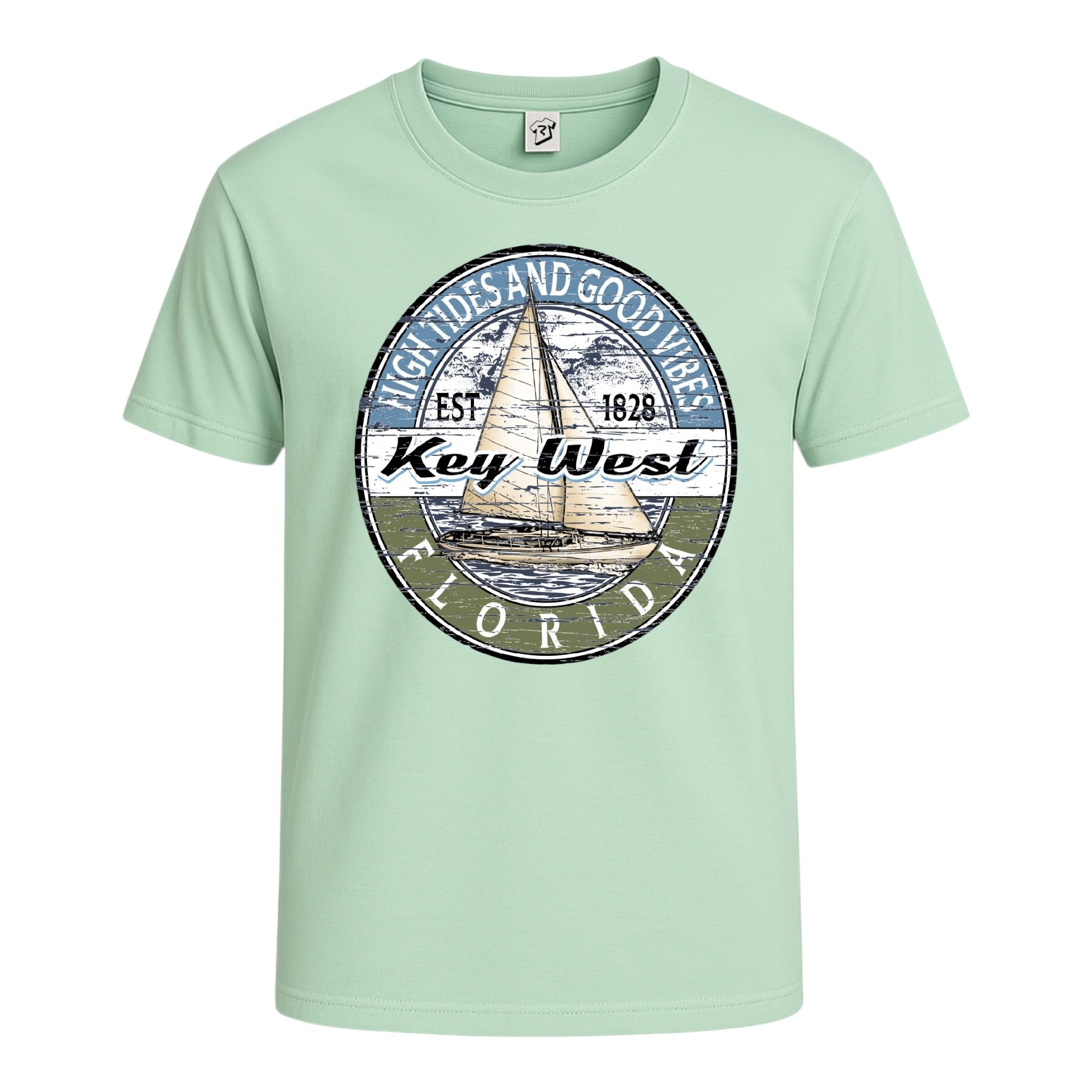 Sail Boat KW Cotton Tee
