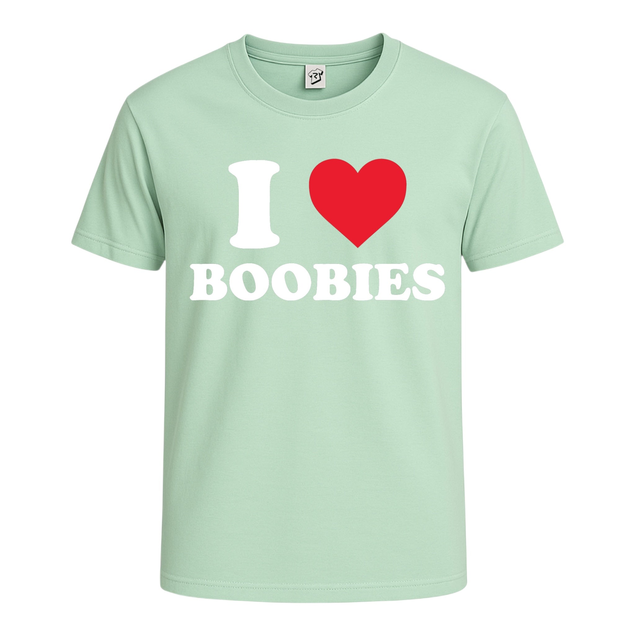 I ❤ Boobies Cotton Tee
