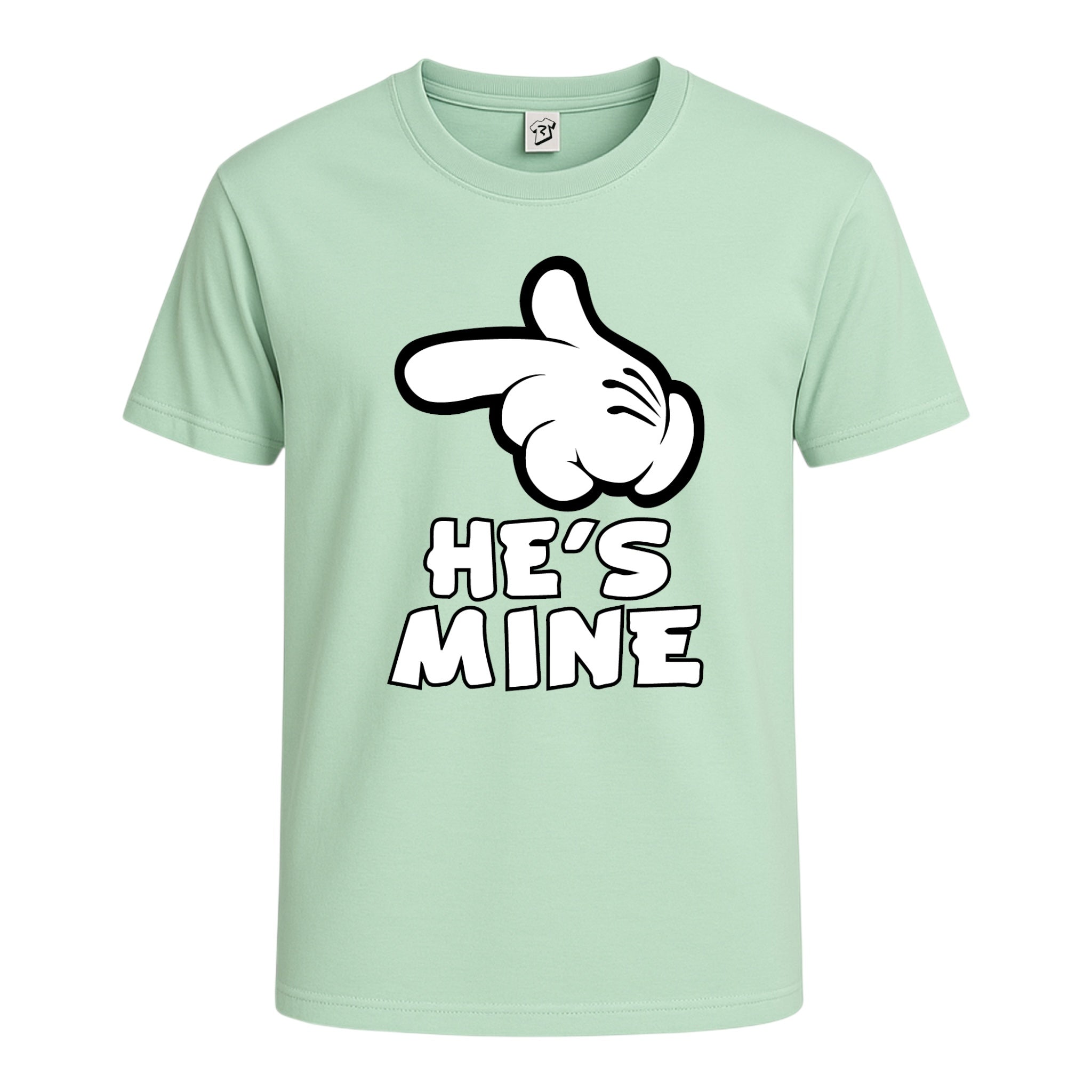 He's Mine Cotton Tee
