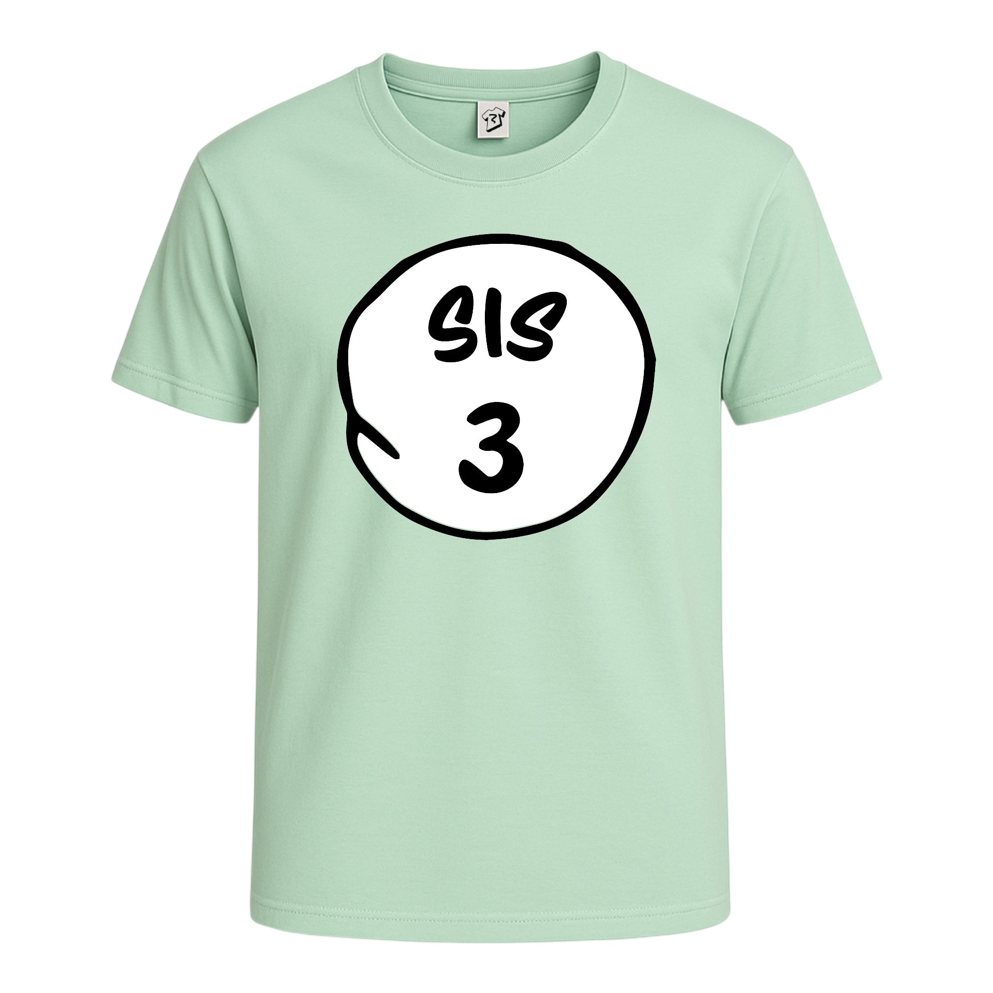 Tees Club graphic tee Sis 3 - Cotton Tee Navy Size XL detail