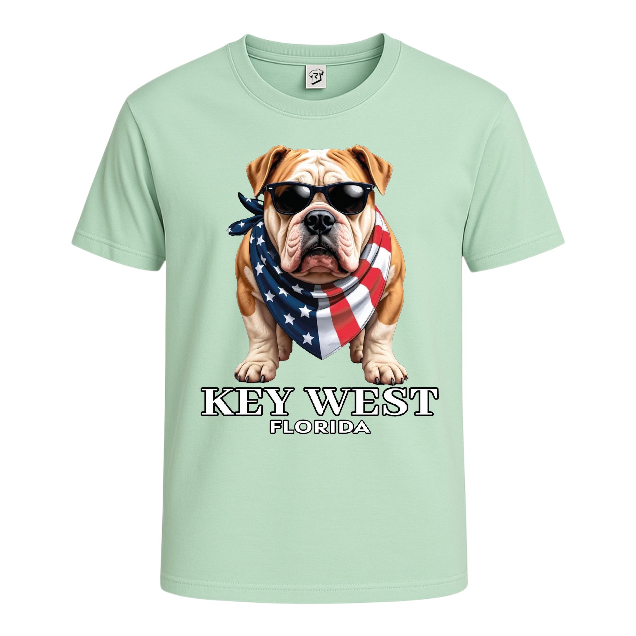 Tees Club graphic tee Bulldog KW - Cotton Tee Navy Size M detail