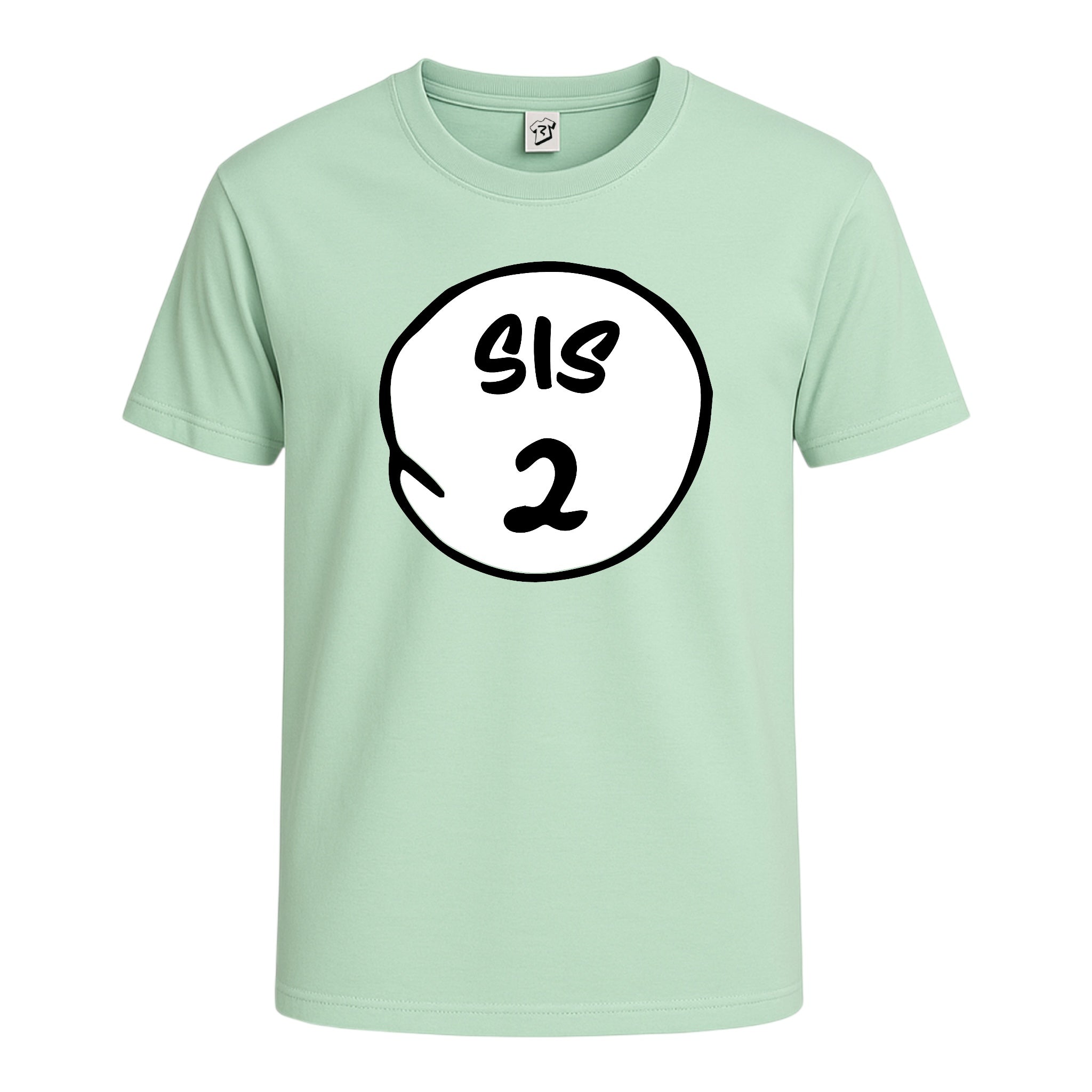 Tees Club graphic tee Sis 2 - Cotton Tee Navy Size XL detail