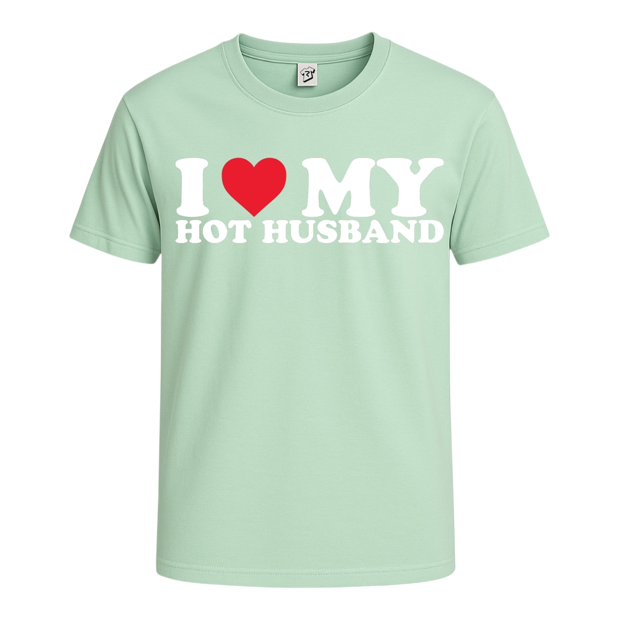 I ❤ My Hot Husband Cotton Tee