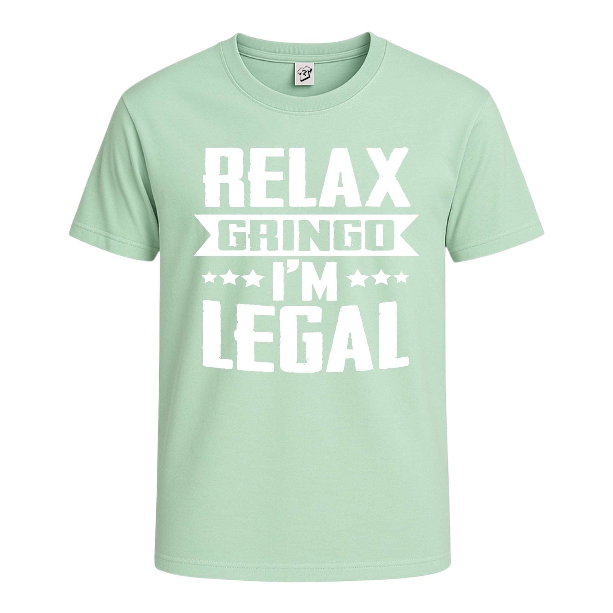 Tees Club graphic tee Relax Gringo I'm Legal - Cotton Tee Navy Size XL detail