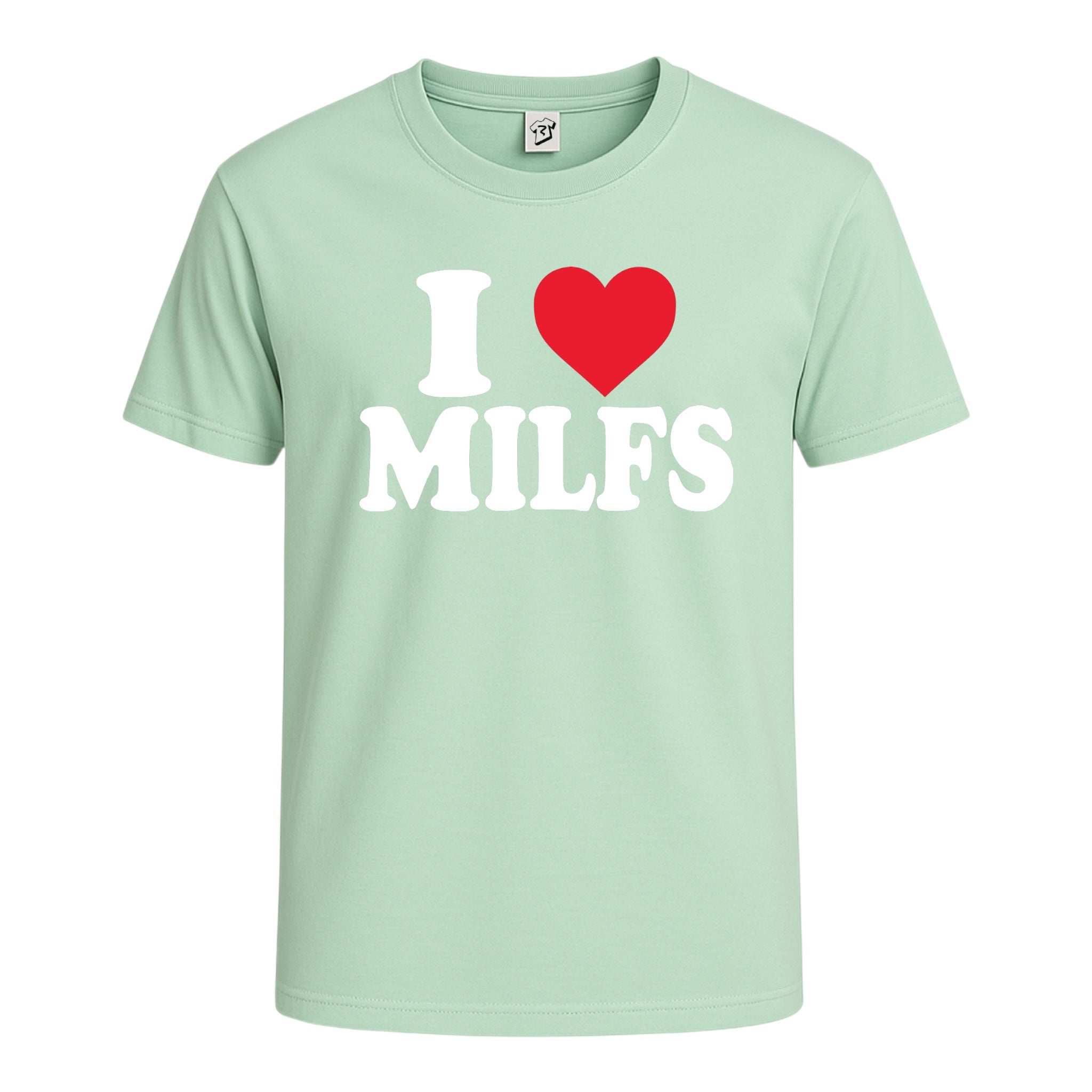 Tees Club graphic tee I Love MILFS - Cotton Tee Navy Size XL detail
