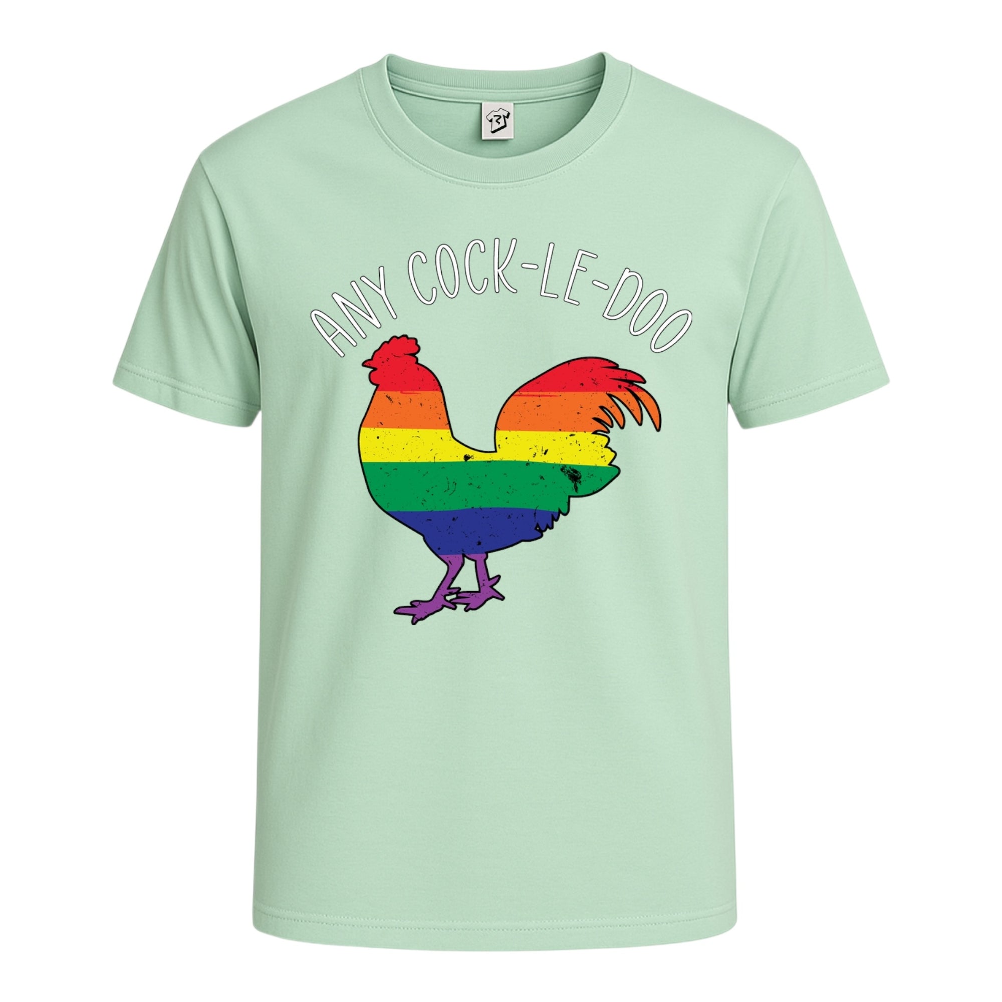 Tees Club graphic tee Any Cock I'll Do - Cotton Tee Navy Size S front view