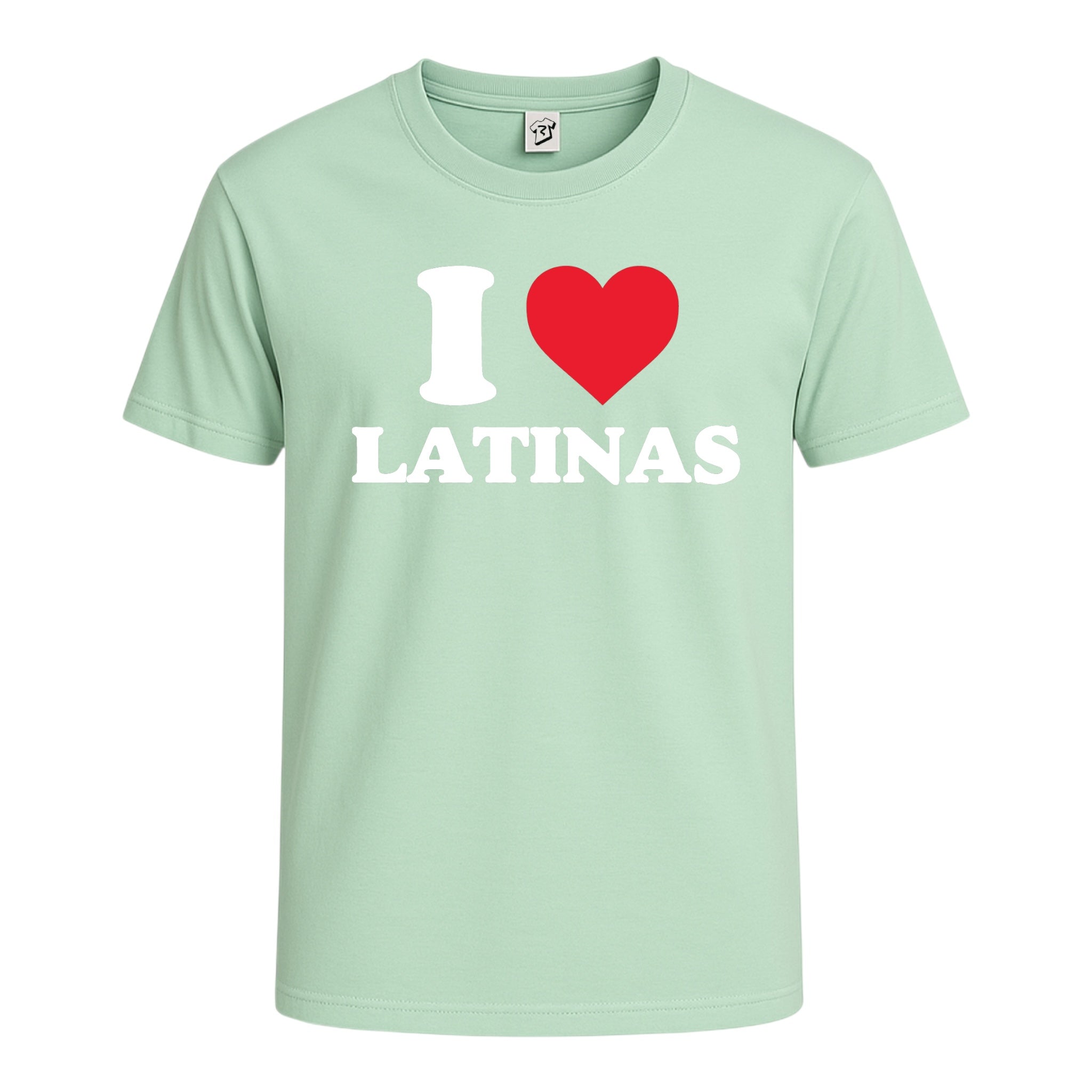 Tees Club graphic tee I Love Latinas - Cotton Tee Navy Size M detail
