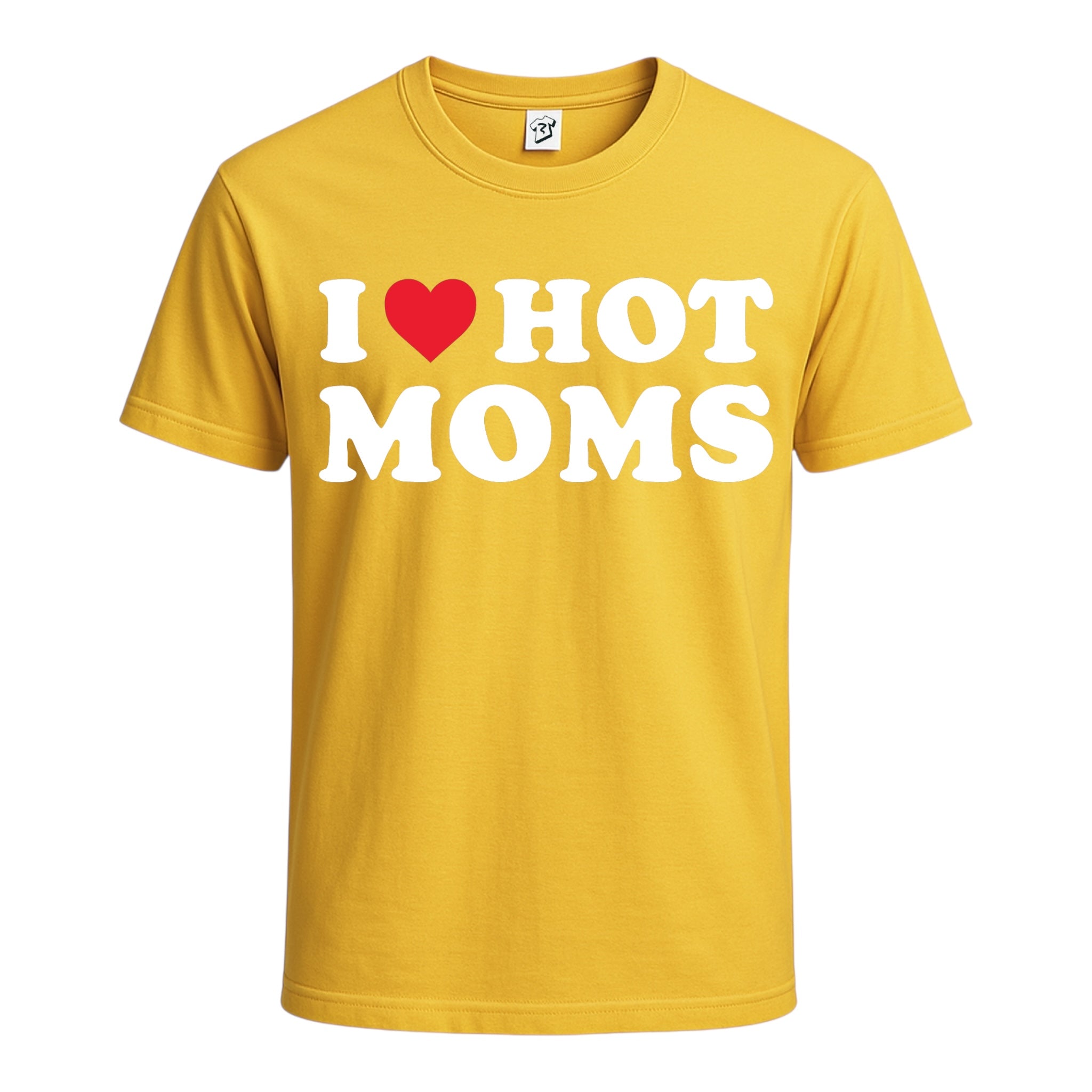 I ❤ Hot Moms Cotton Tee