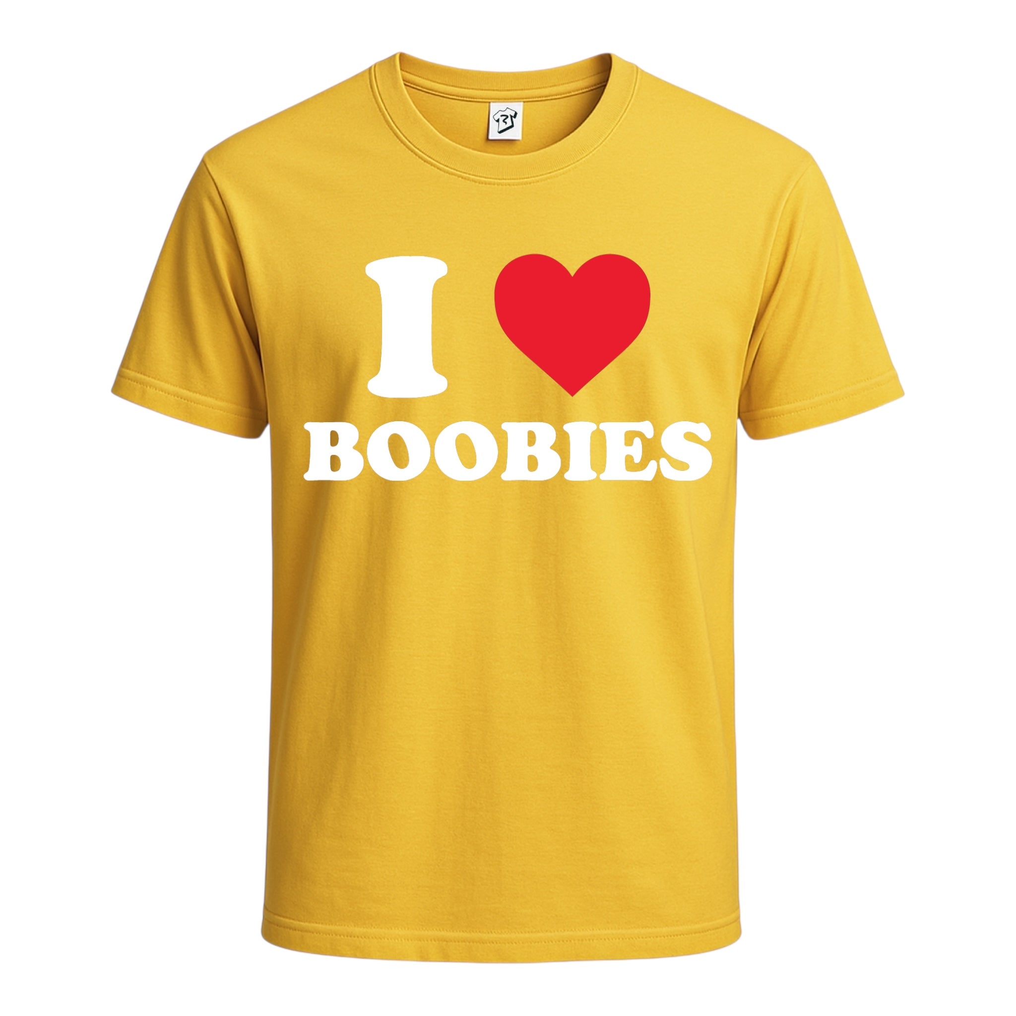 I ❤ Boobies Cotton Tee