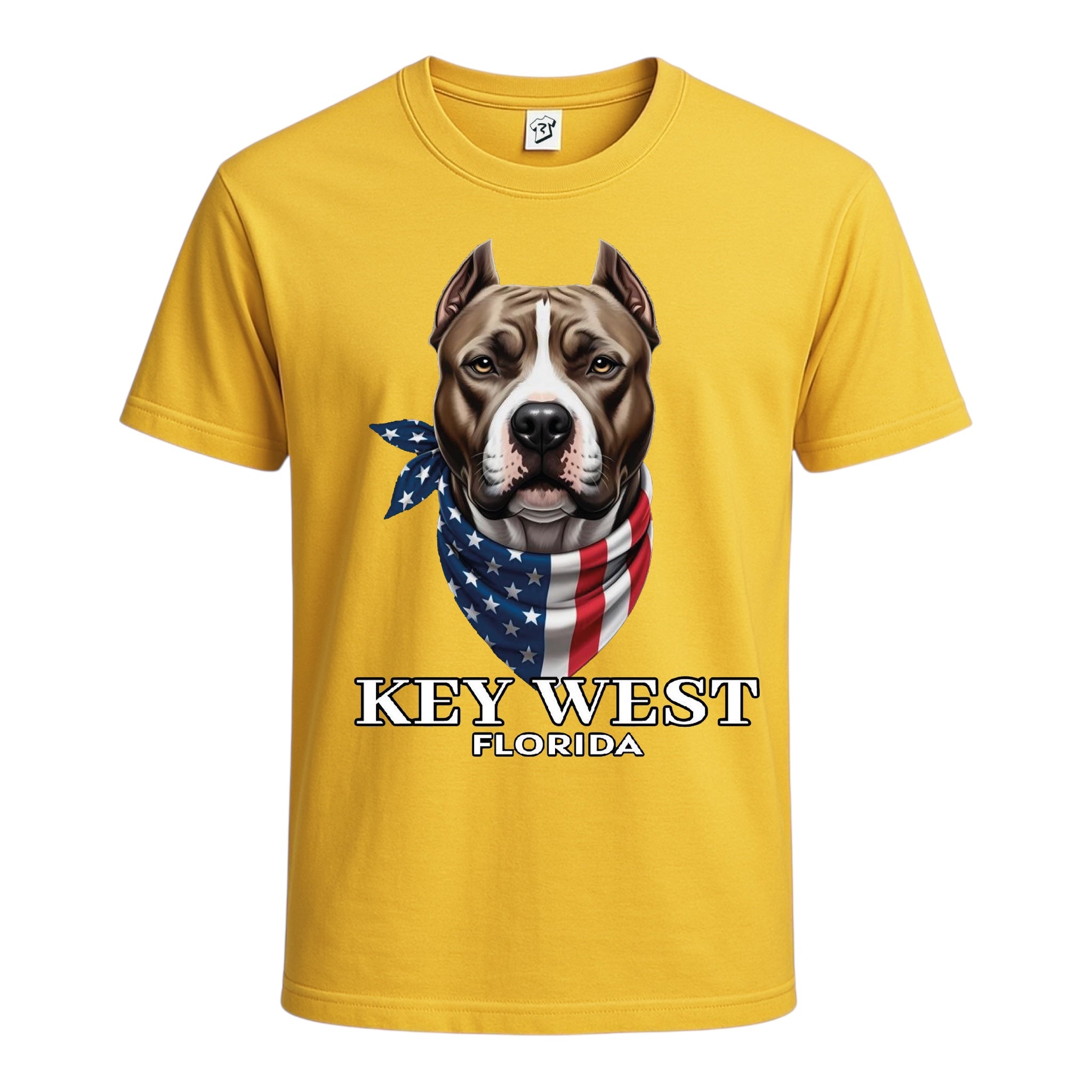 Tees Club graphic tee Pitbull KW - Cotton Tee Navy Size 3XL detail