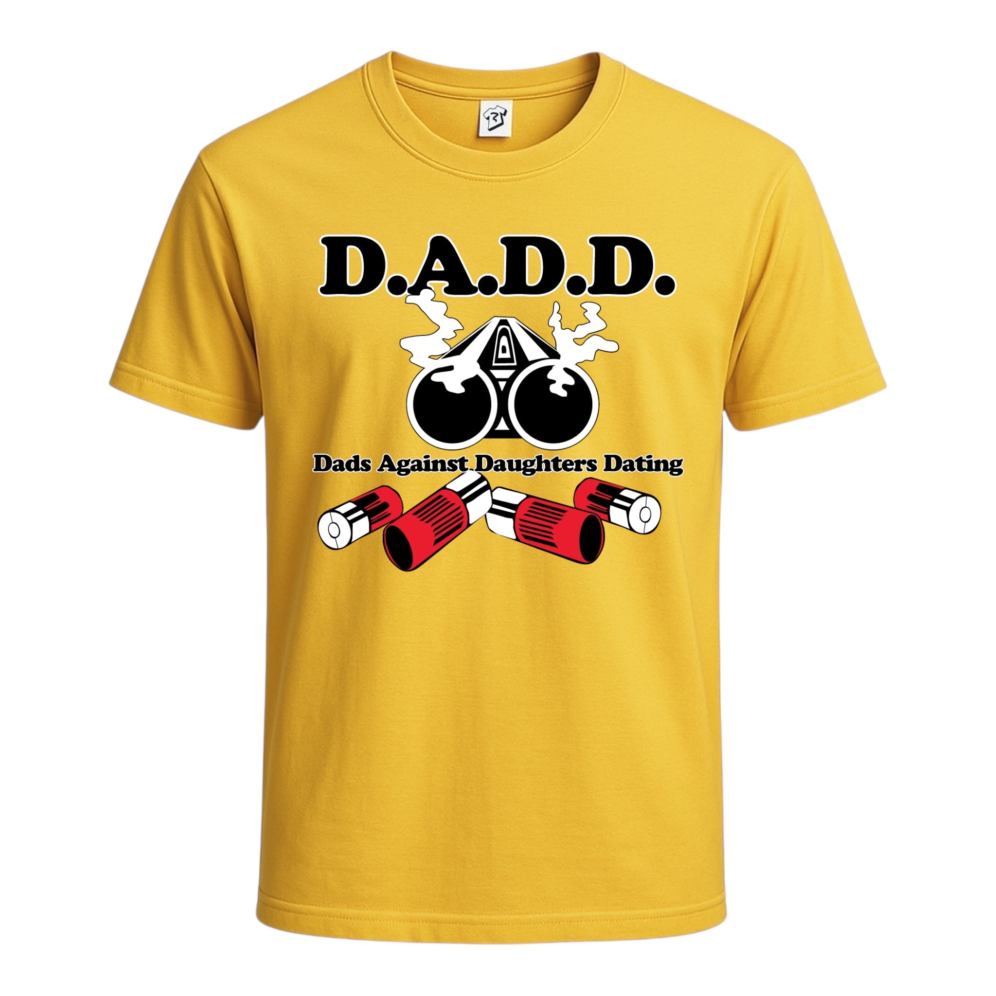 Tees Club graphic tee D.A.D.D. (Dads Against Daughter Daiting) - Cotton Tee Navy Size 3XL detail