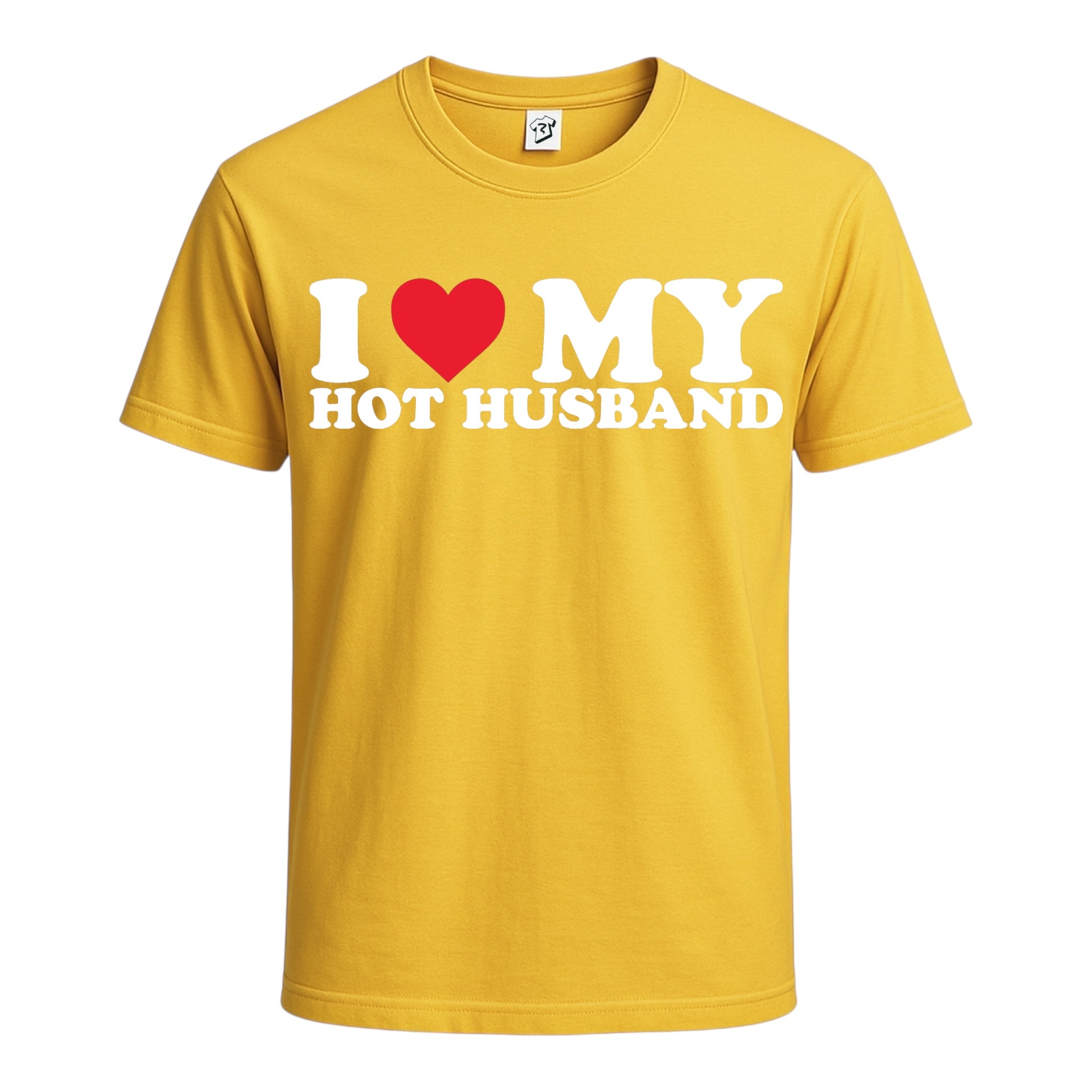 I ❤ My Hot Husband Cotton Tee