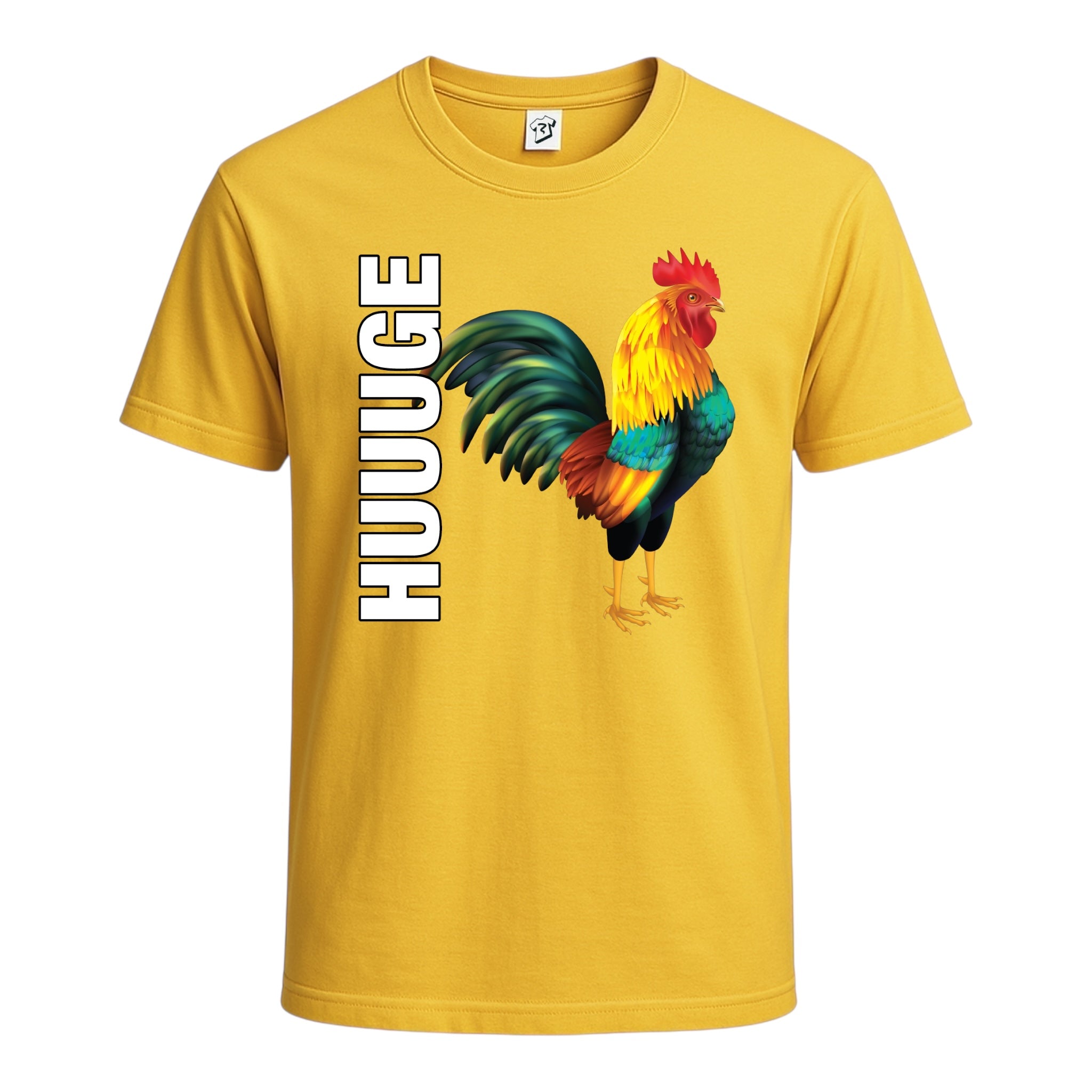 Tees Club graphic tee Huge Cock - Cotton Tee Navy Size 3XL detail