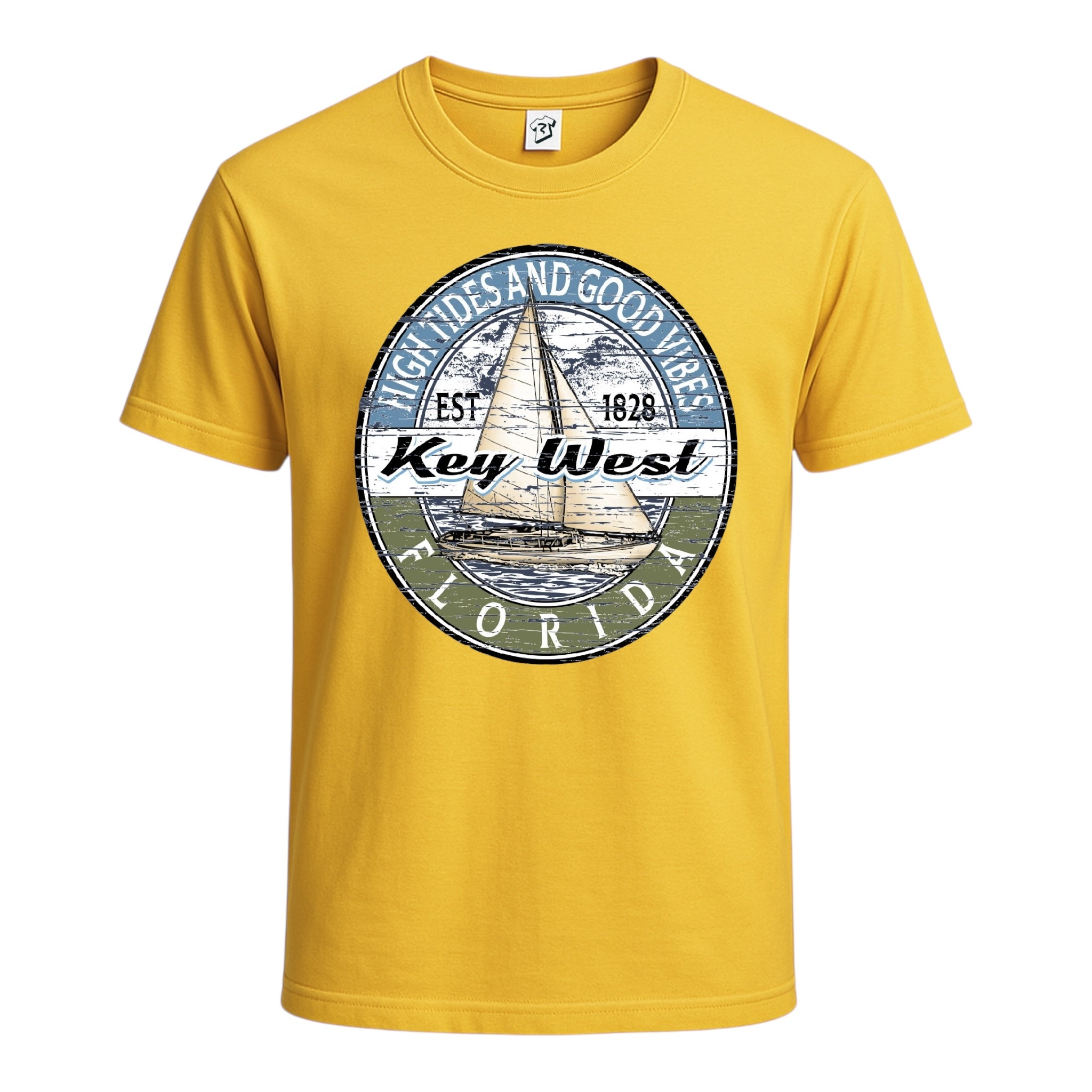 Sail Boat KW Cotton Tee