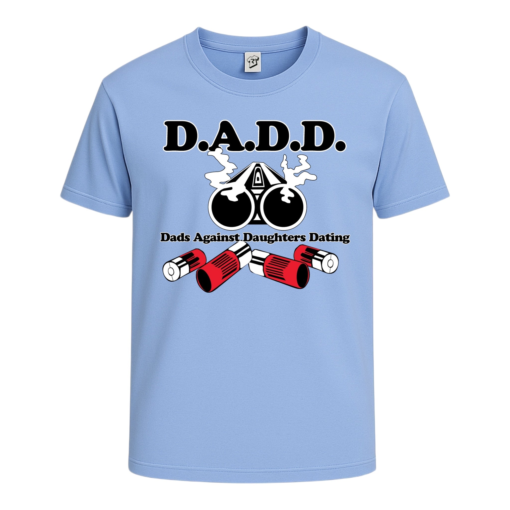 Tees Club graphic tee D.A.D.D. (Dads Against Daughter Daiting) - Cotton Tee Navy Size L detail