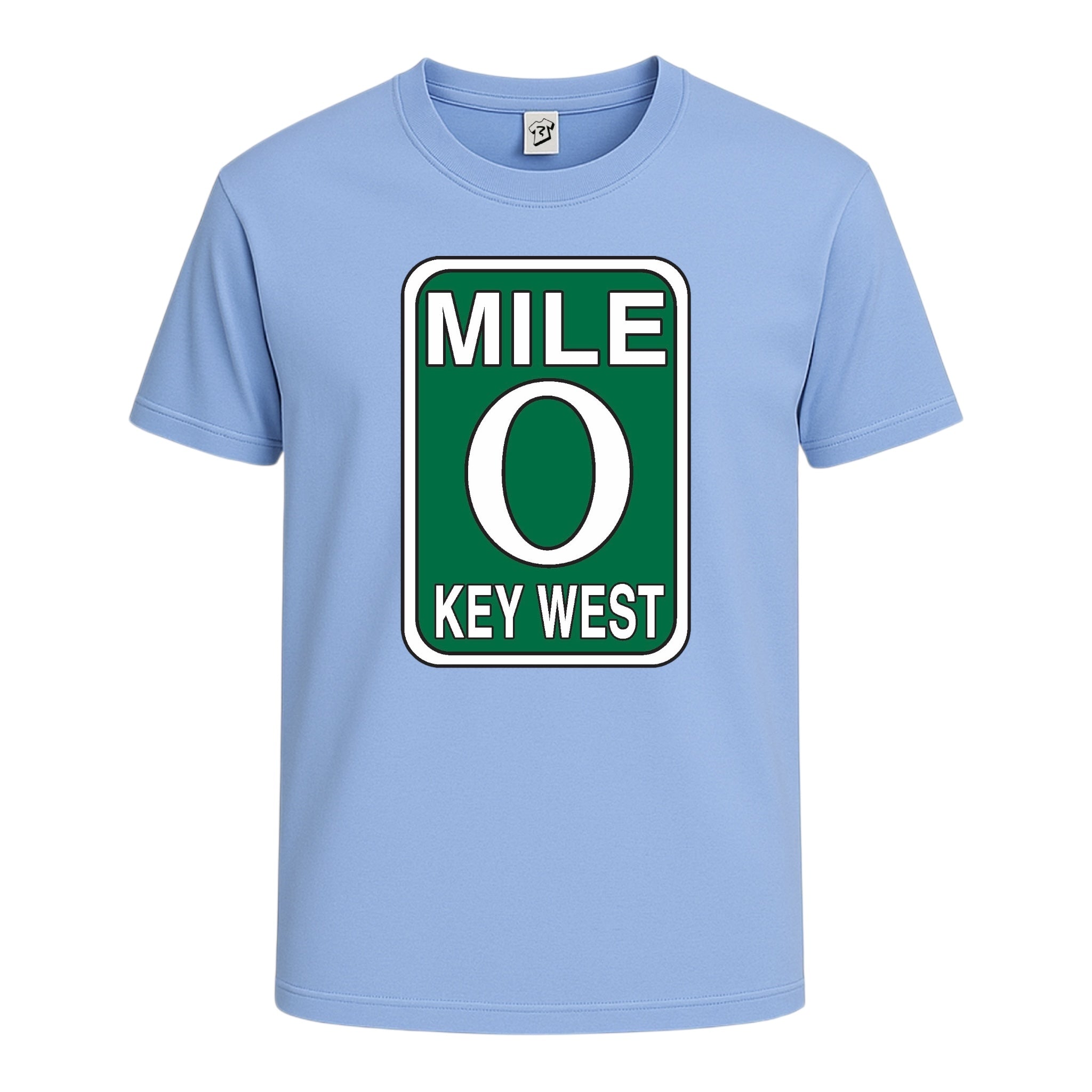 Tees Club graphic tee Mile 0 KW - Cotton Tee Navy Size L detail