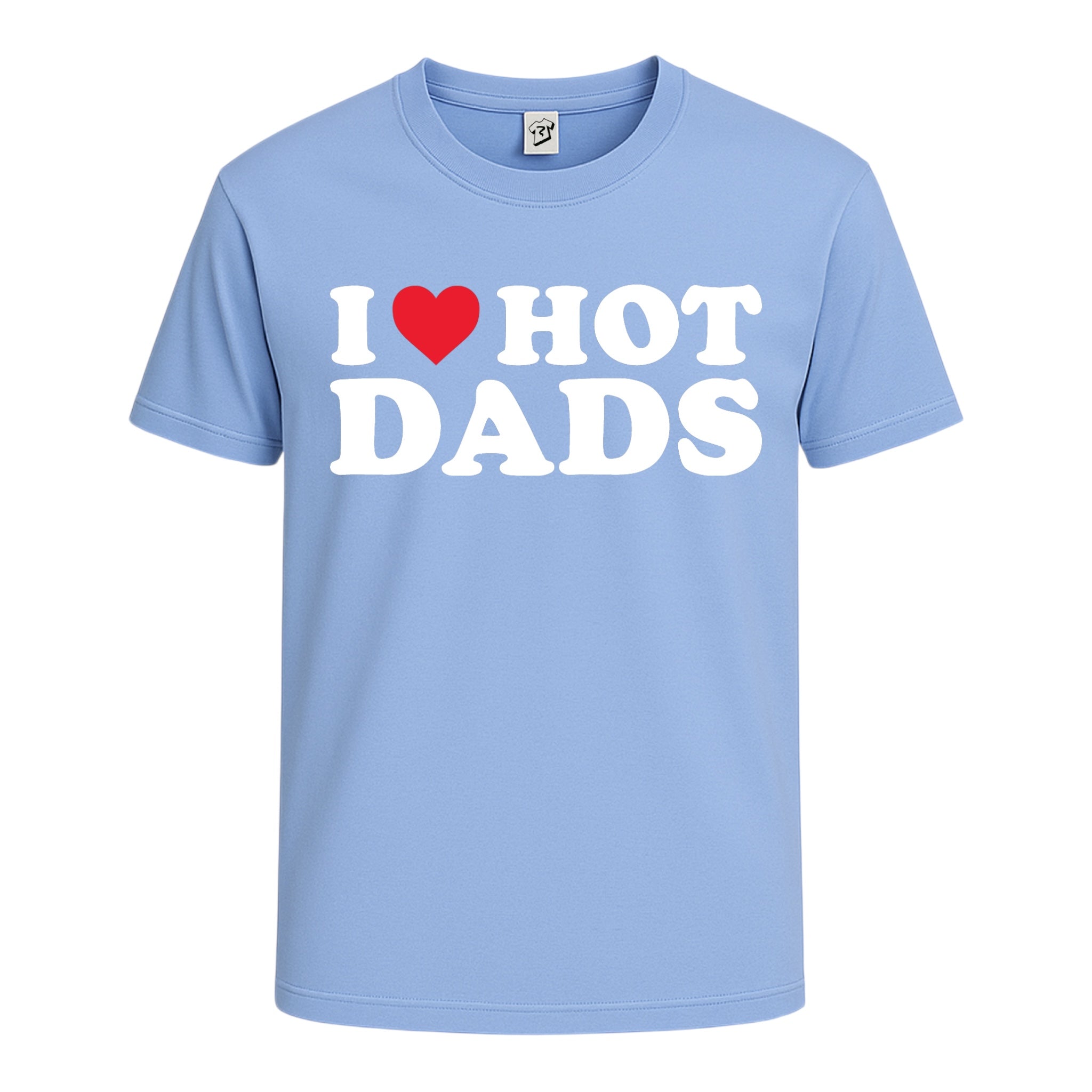 I ❤ Hot Dads Cotton Tee
