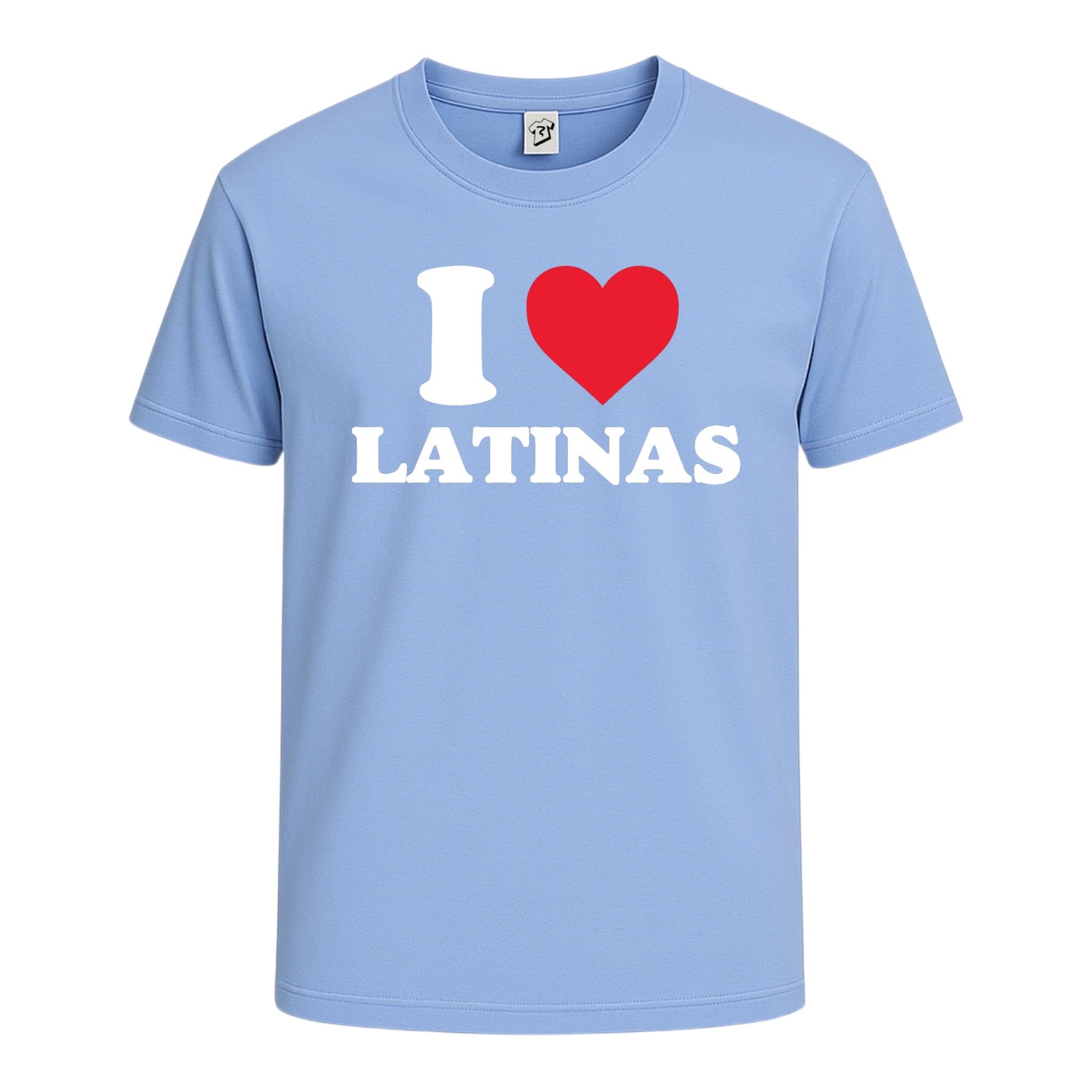 Tees Club graphic tee I Love Latinas - Cotton Tee Navy Size L detail