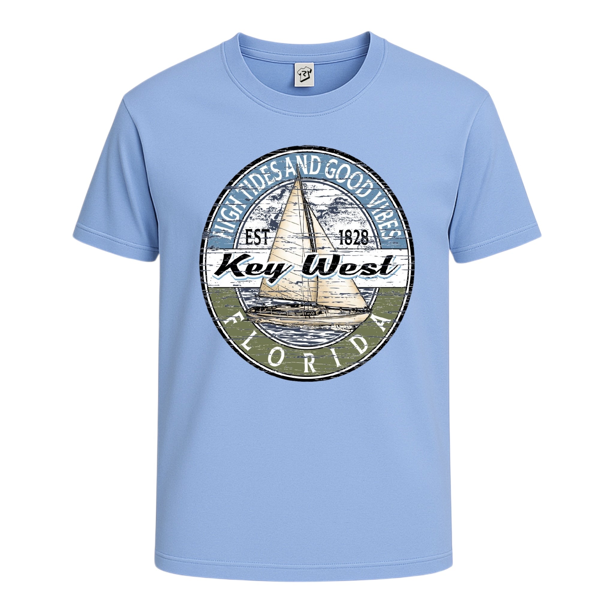 Sail Boat KW Cotton Tee