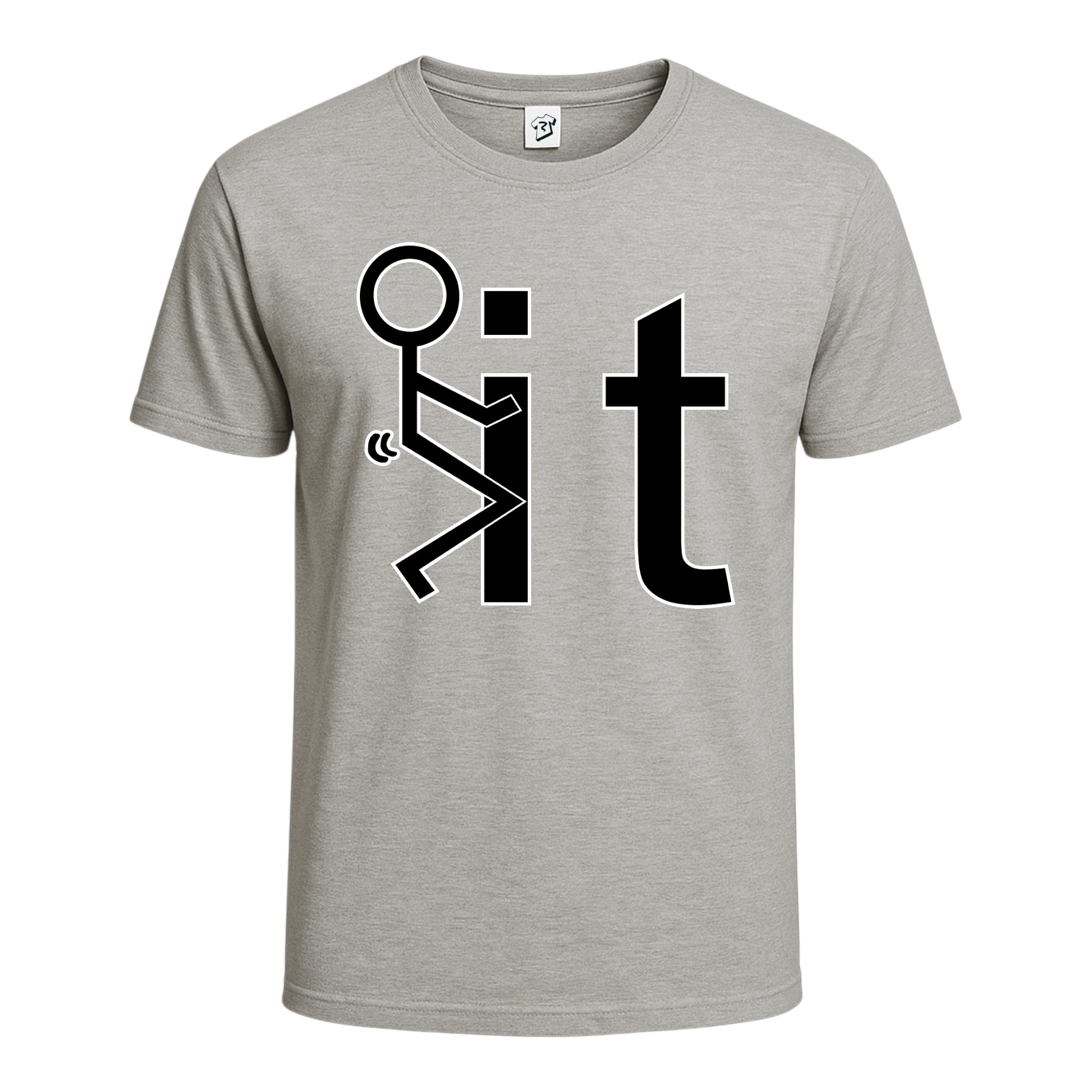 Tees Club graphic tee Fuck It - Cotton Tee Navy Size L detail