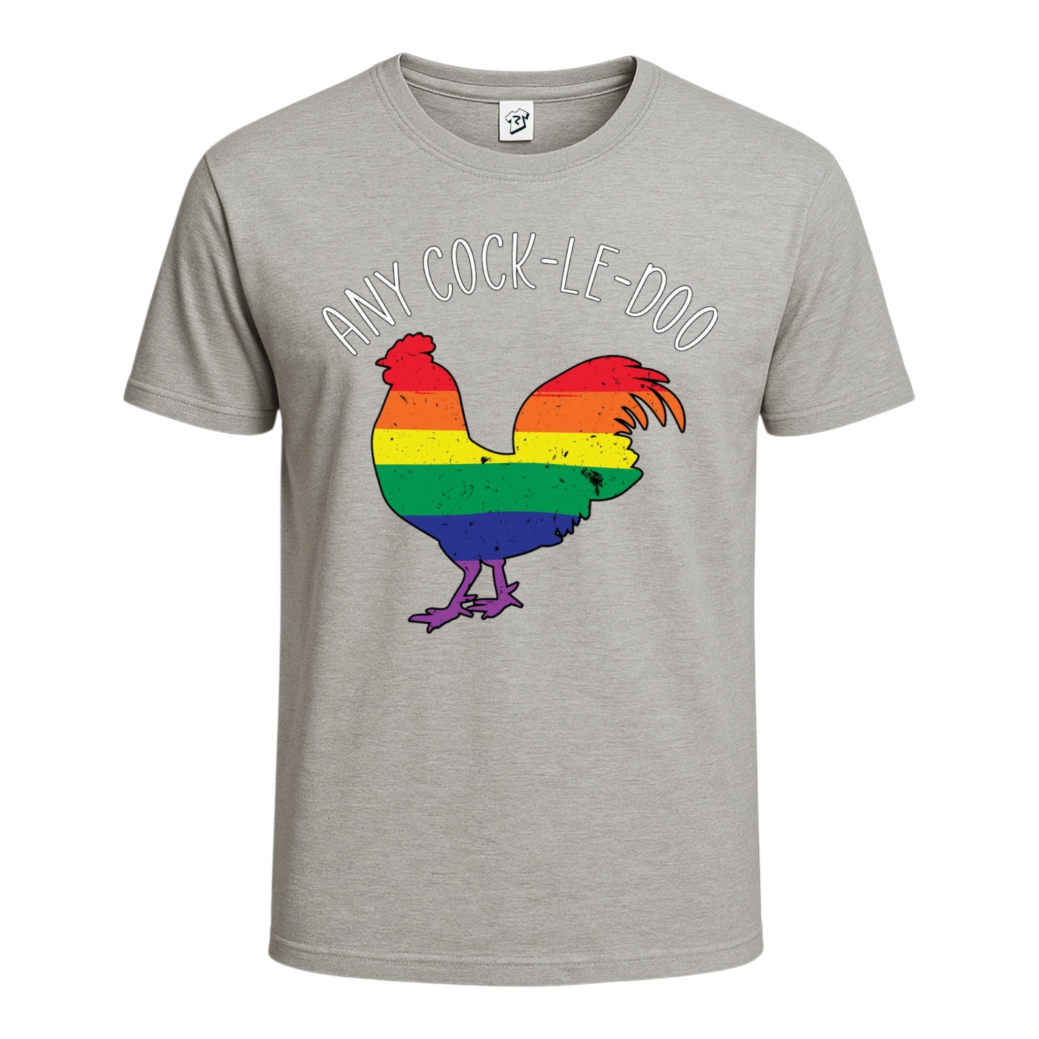 Tees Club graphic tee Any Cock I'll Do - Cotton Tee Navy Size L detail