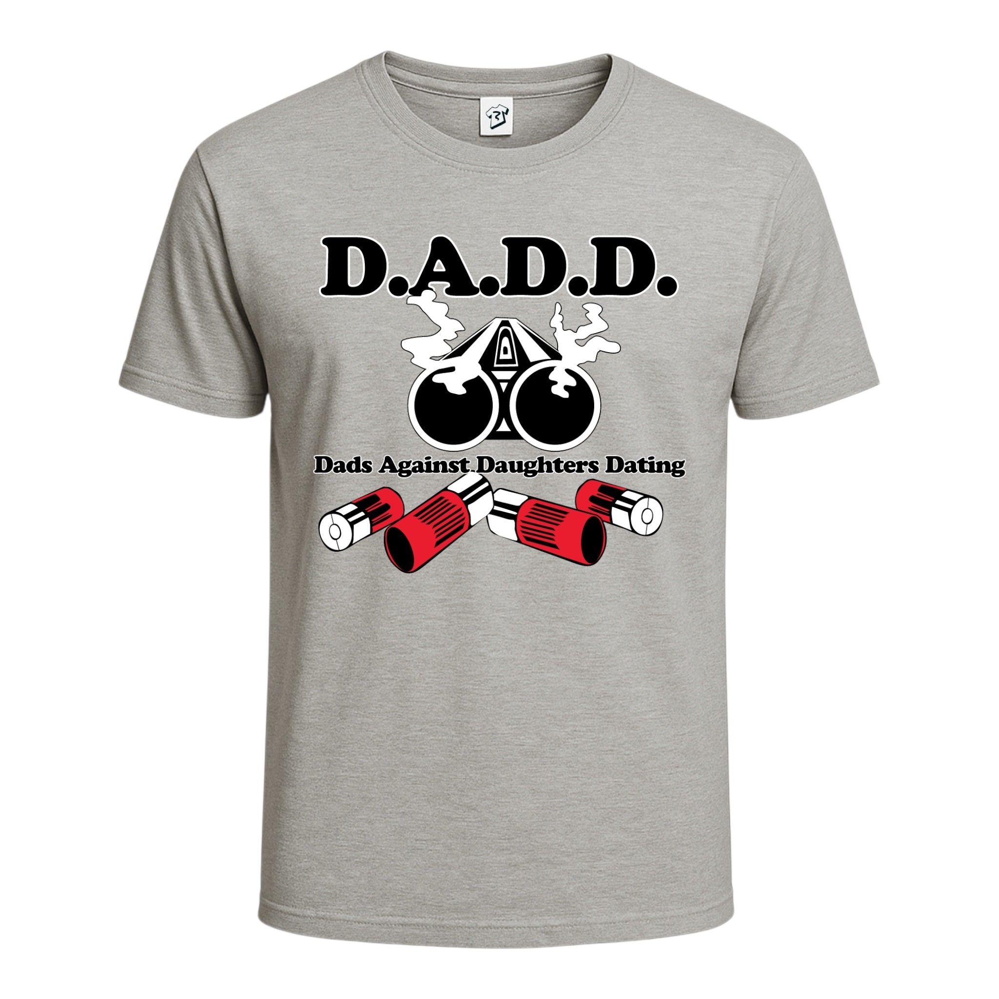 Tees Club graphic tee D.A.D.D. (Dads Against Daughter Daiting) - Cotton Tee Navy Size L detail