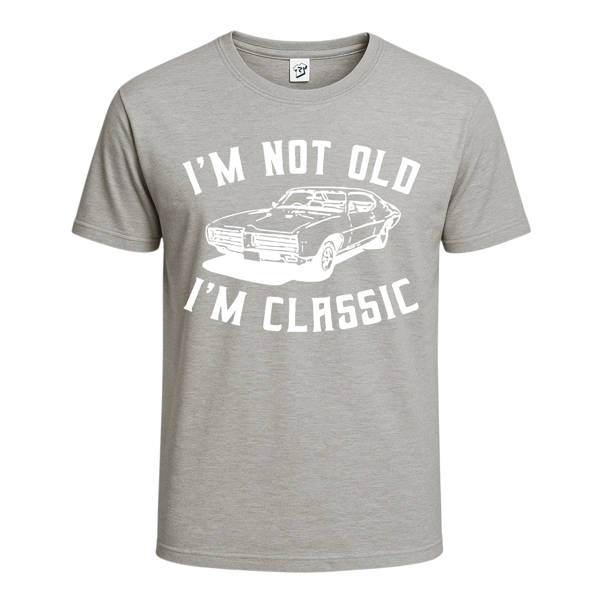 Tees Club graphic tee I'm Not Old I'm Classic - Cotton Tee Navy Size L detail