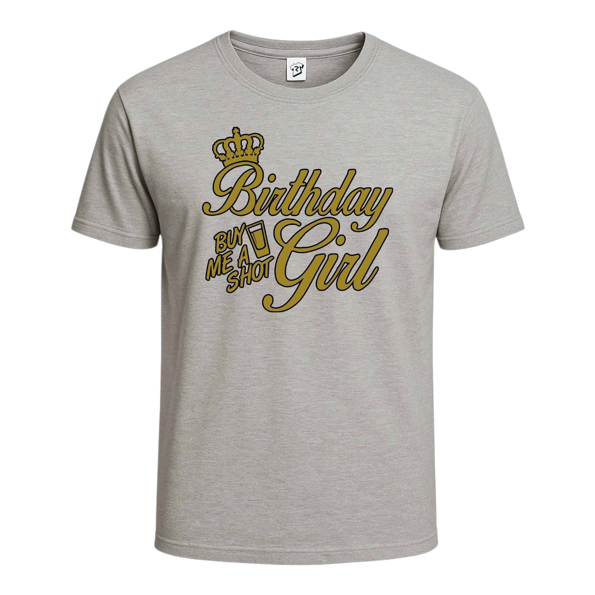 Tees Club graphic tee Birthday Girl (Buy Me a Shot) - Cotton Tee Navy Size L detail