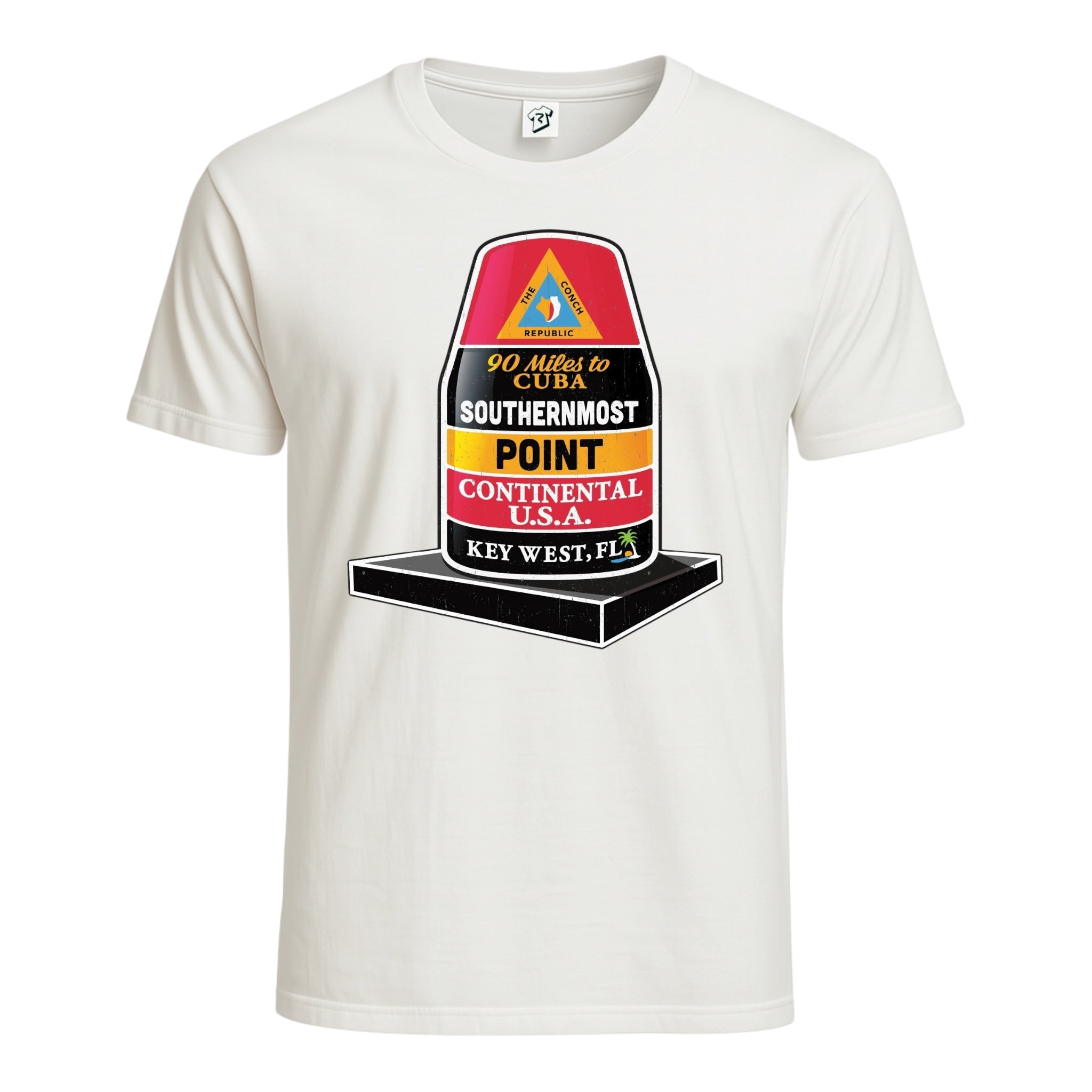 Southernmost Point KW Cotton Tee